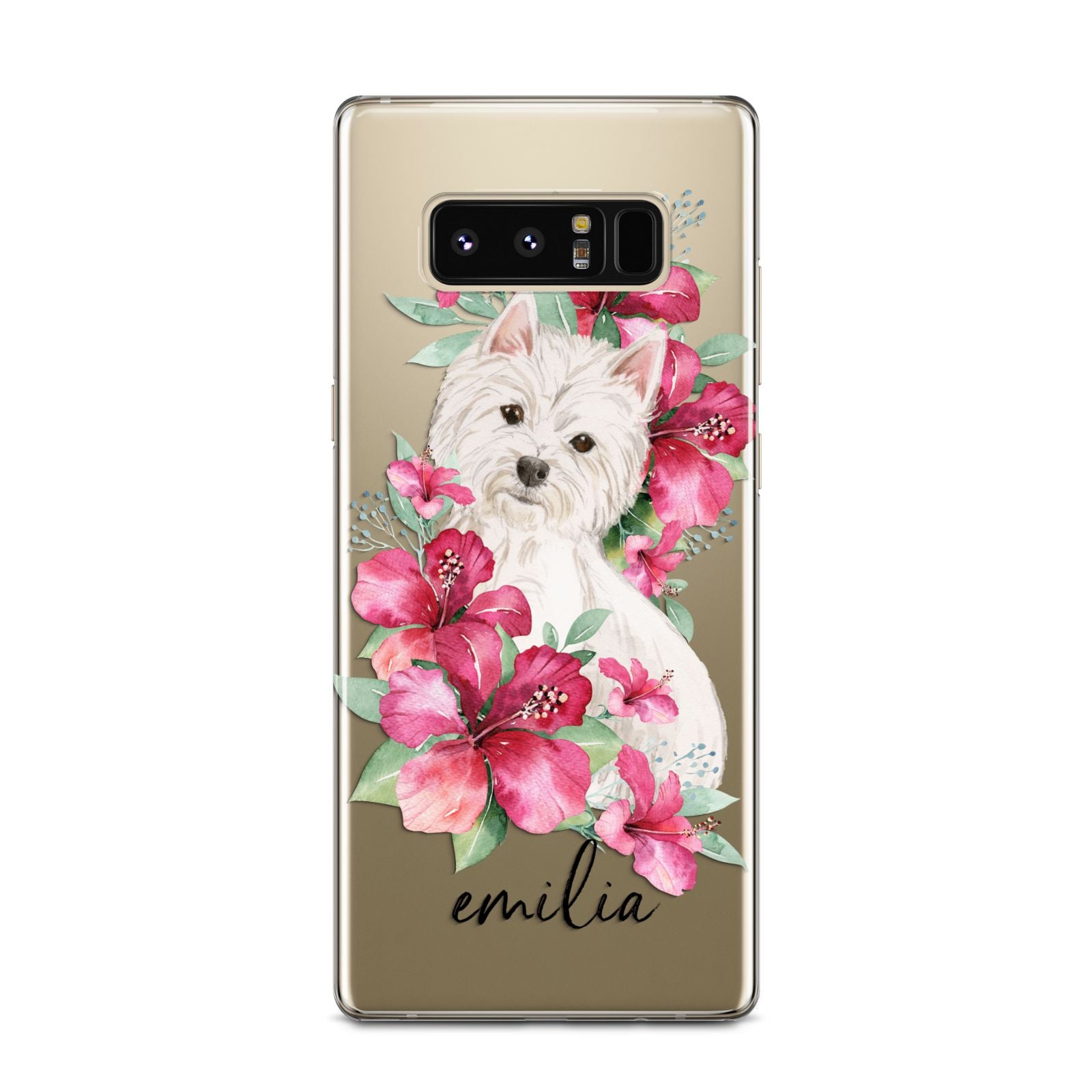 Personalised Westie Dog Samsung Galaxy Note 8 Case