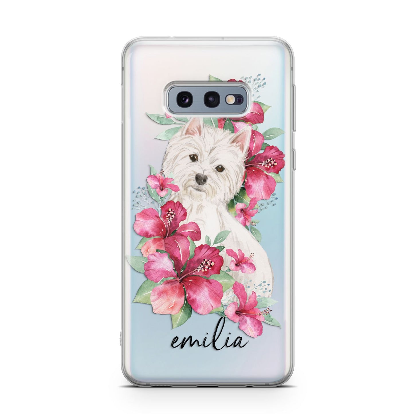 Personalised Westie Dog Samsung Galaxy S10E Case