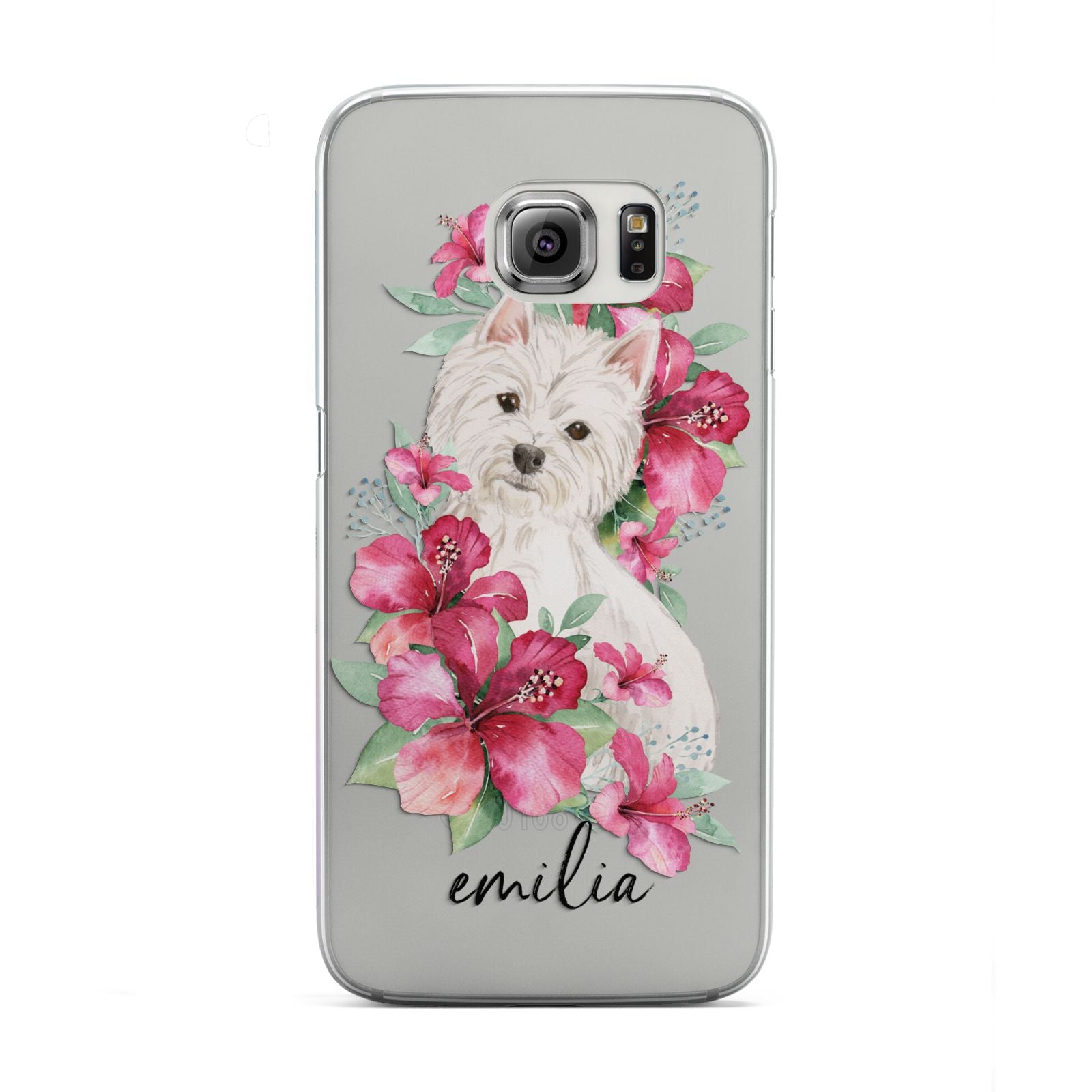 Personalised Westie Dog Samsung Galaxy S6 Edge Case