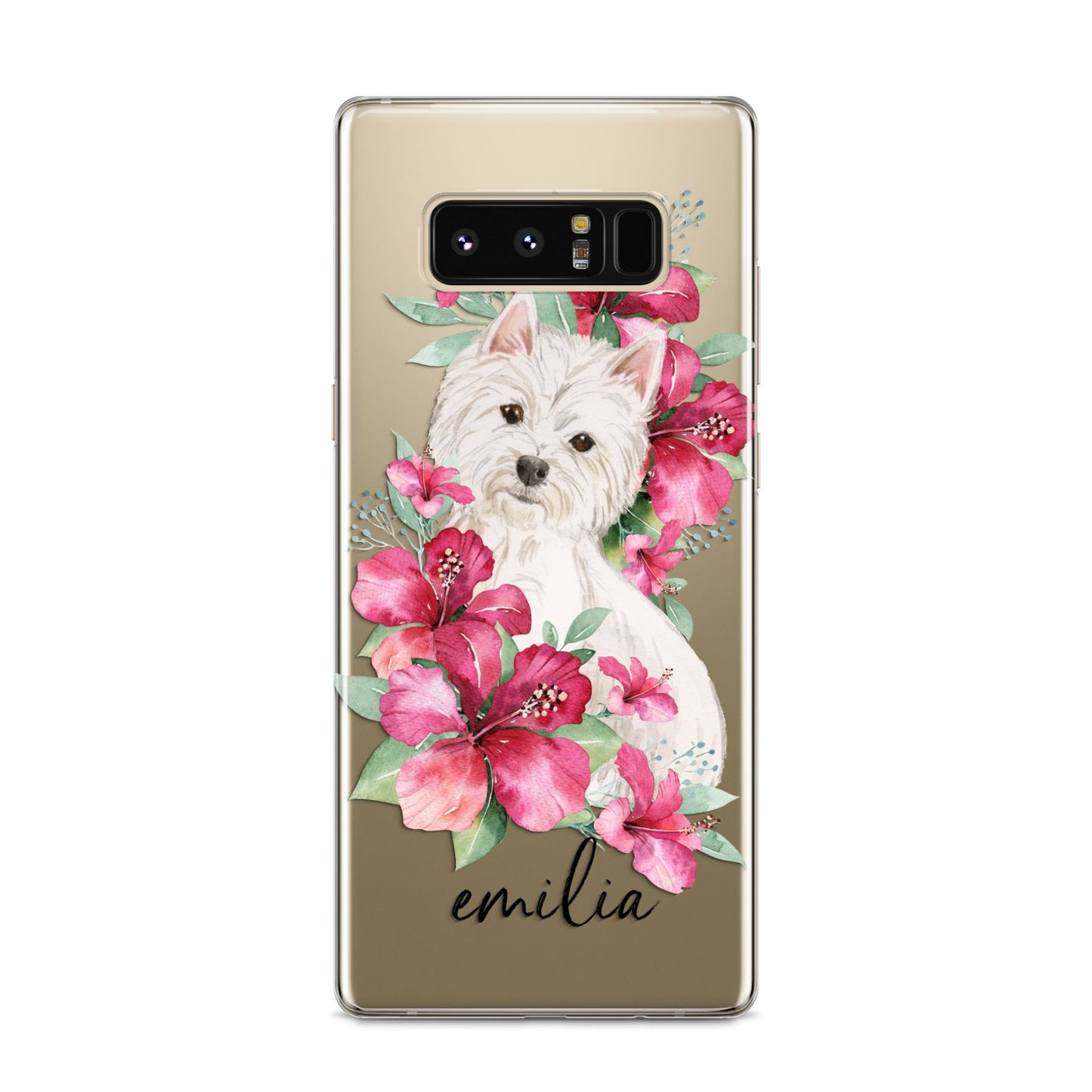 Personalised Westie Dog Samsung Galaxy S8 Case