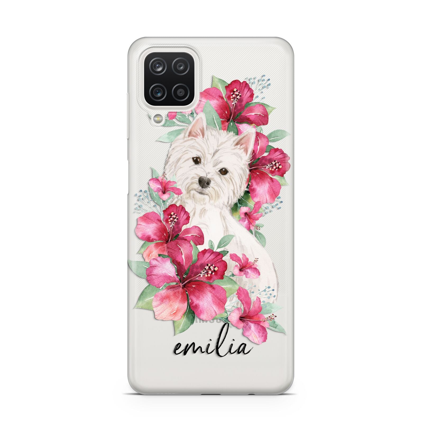 Personalised Westie Dog Samsung M12 Case