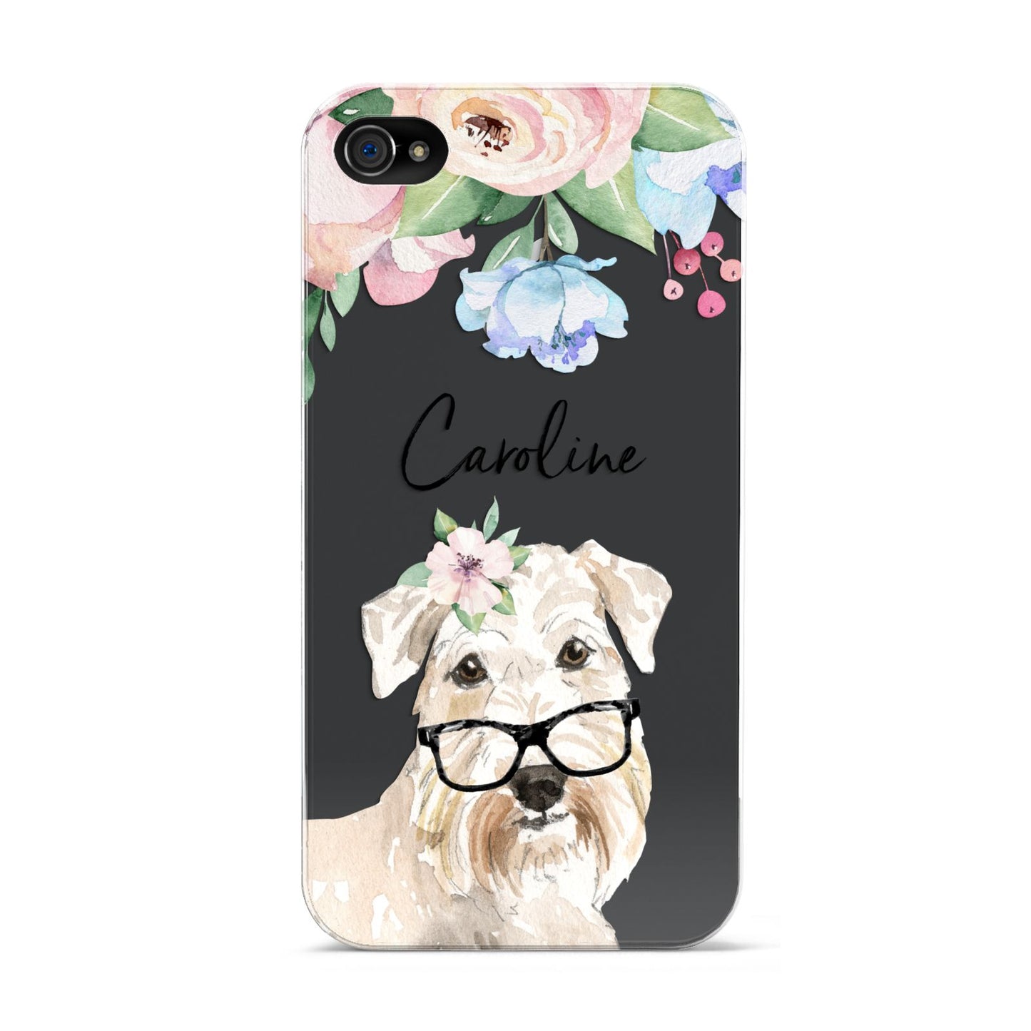 Personalised Wheaten Terrier Apple iPhone 4s Case