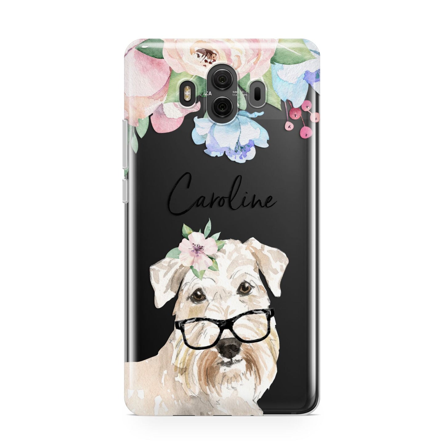 Personalised Wheaten Terrier Huawei Mate 10 Protective Phone Case