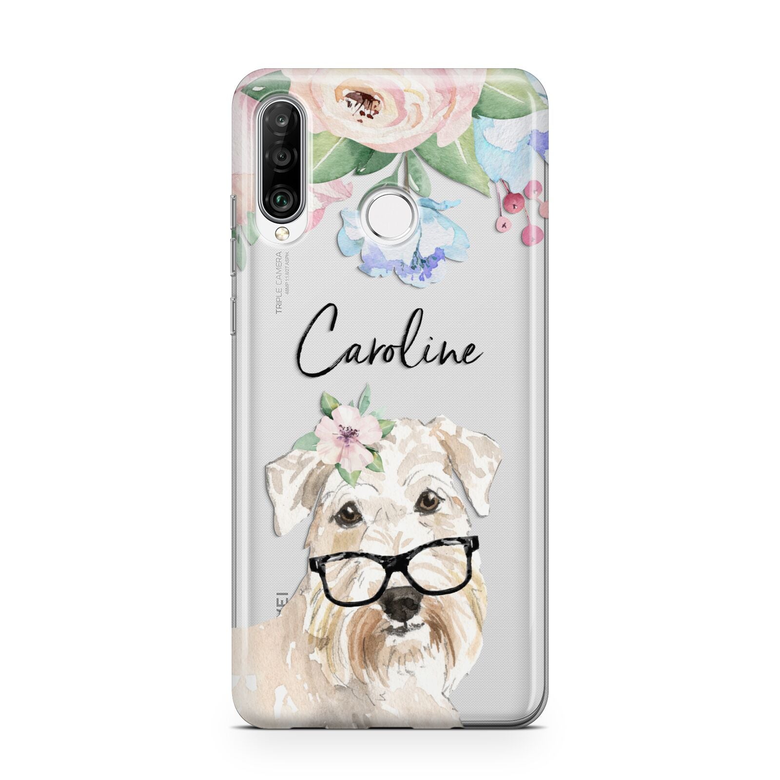 Personalised Wheaten Terrier Huawei P30 Lite Phone Case