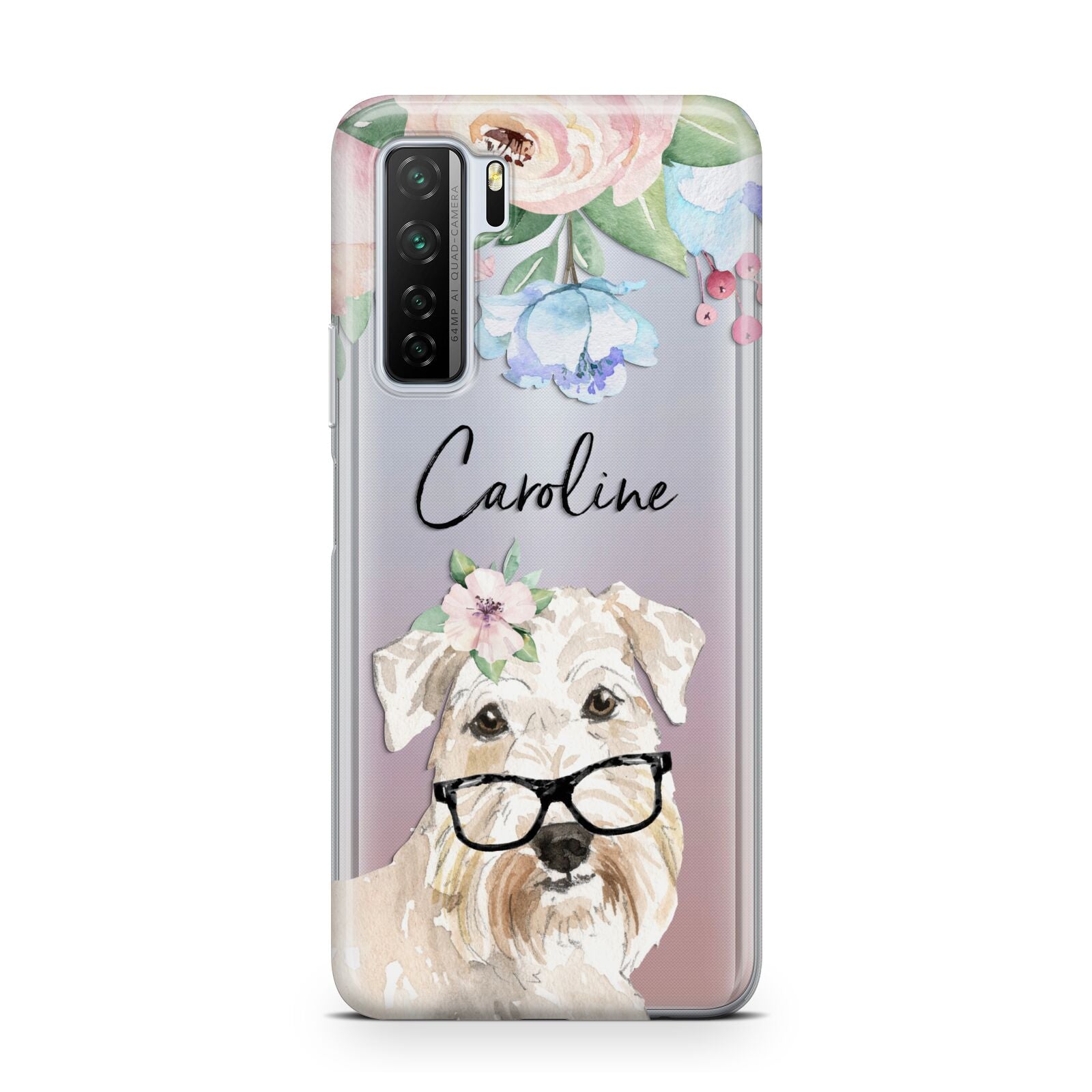 Personalised Wheaten Terrier Huawei P40 Lite 5G Phone Case