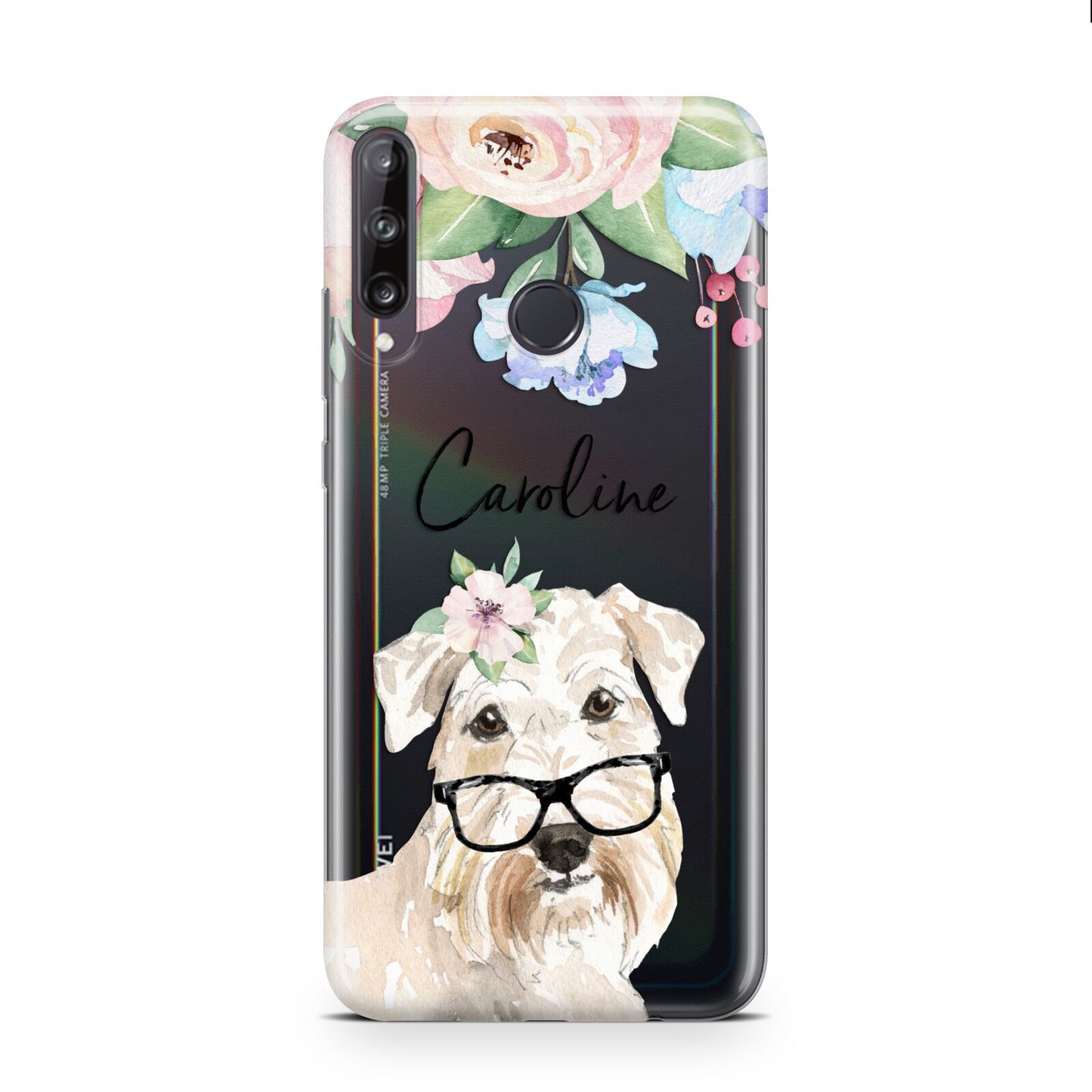 Personalised Wheaten Terrier Huawei P40 Lite E Phone Case