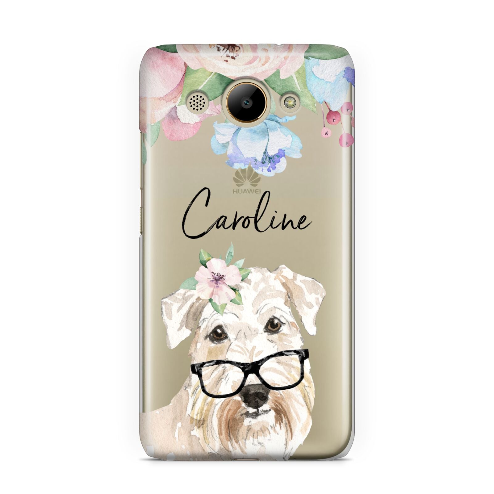 Personalised Wheaten Terrier Huawei Y3 2017