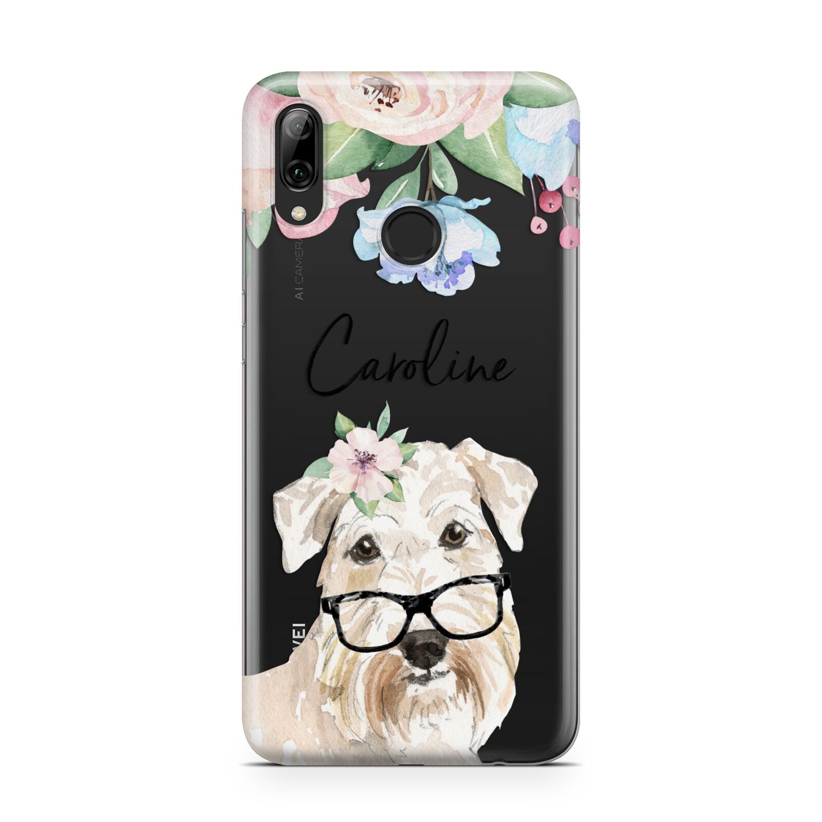 Personalised Wheaten Terrier Huawei Y7 2019