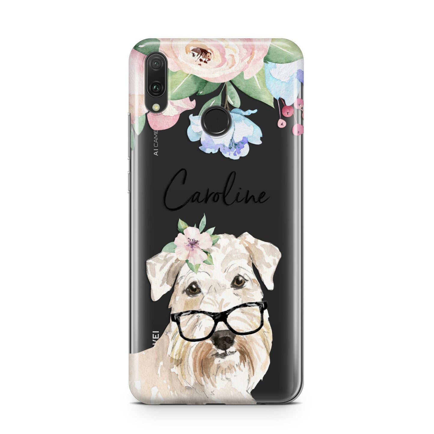 Personalised Wheaten Terrier Huawei Y9 2019