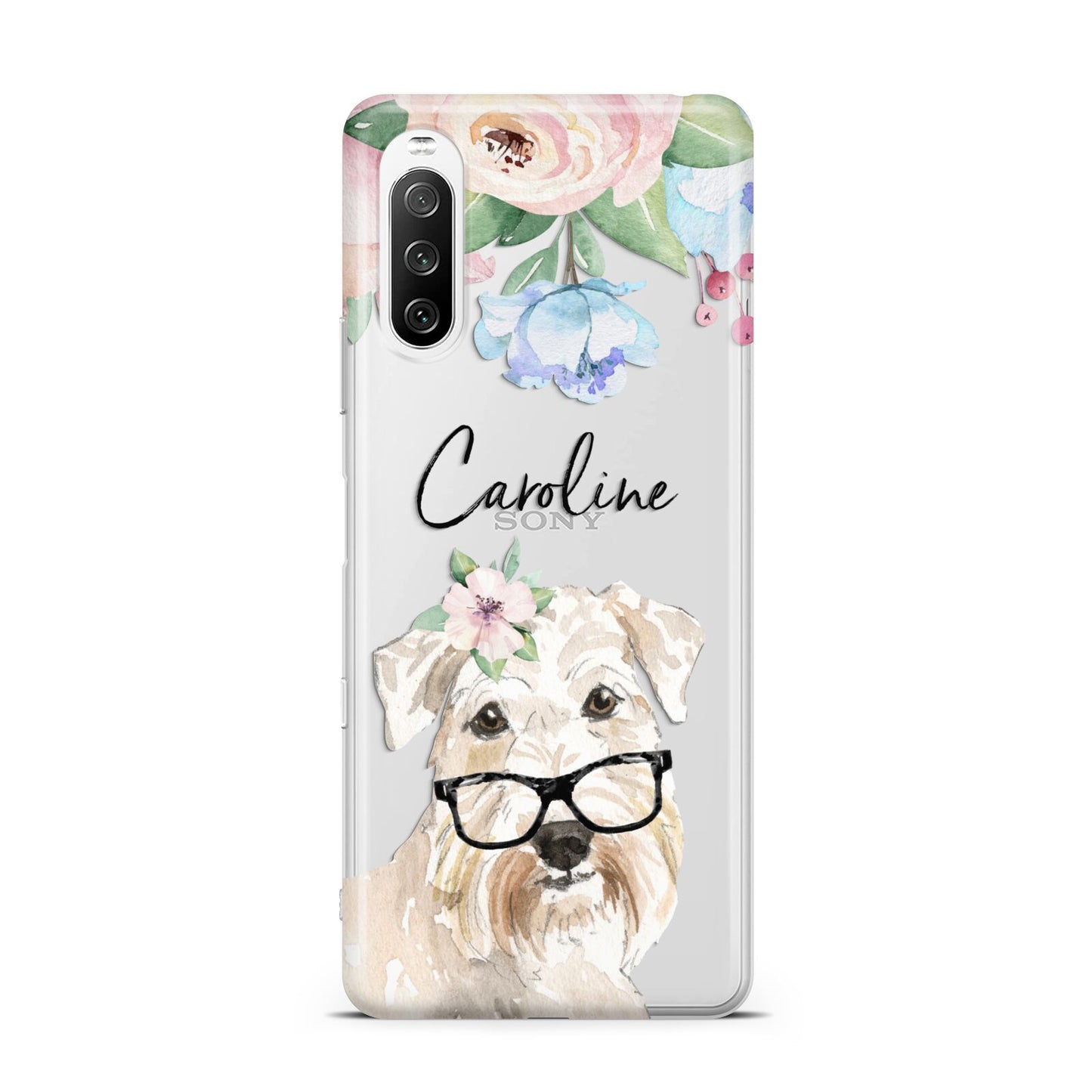 Personalised Wheaten Terrier Sony Xperia 10 III Case