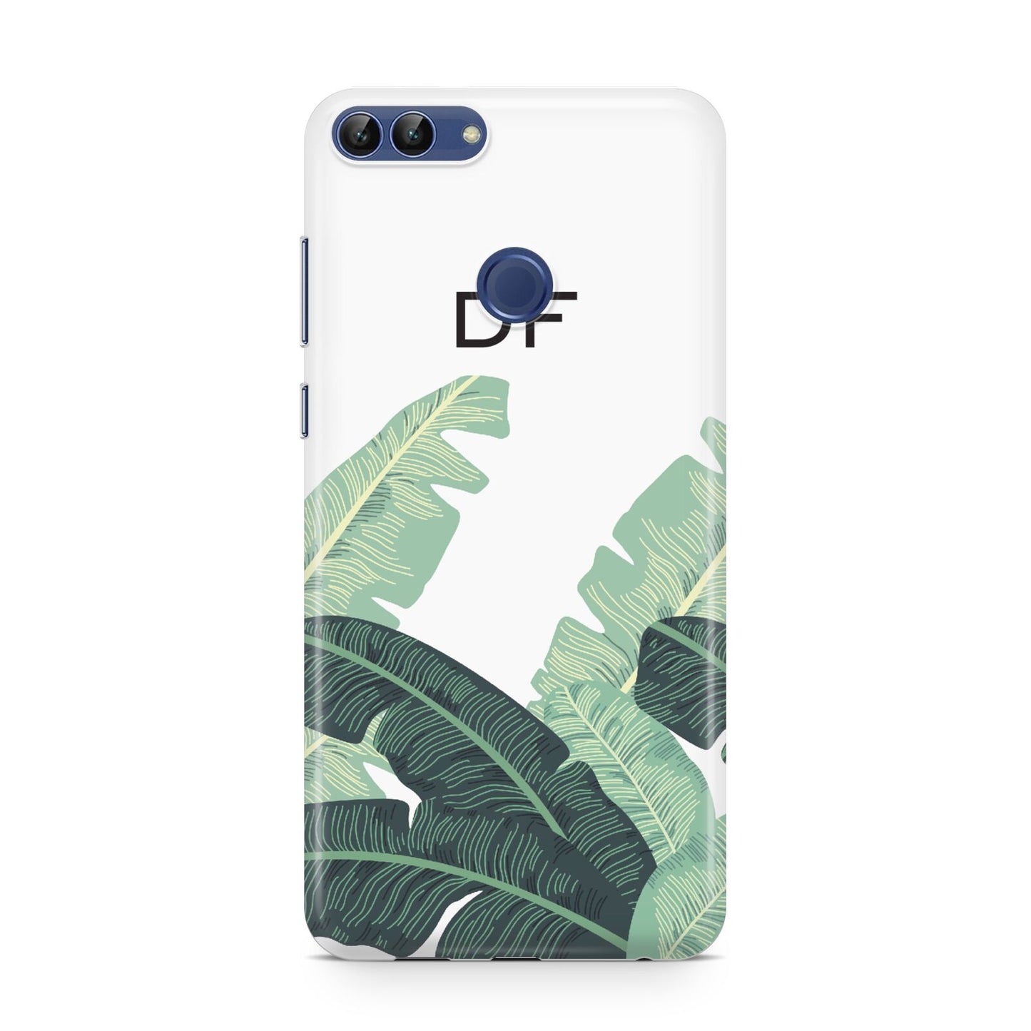 Personalised White Banana Leaf Huawei P Smart Case