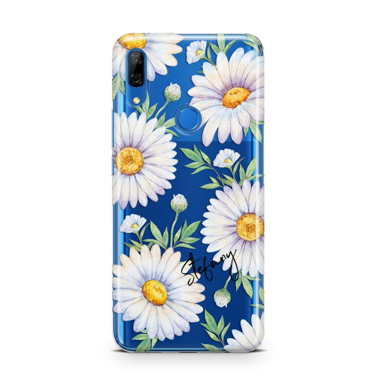 Personalised White Daisy Huawei P Smart Z