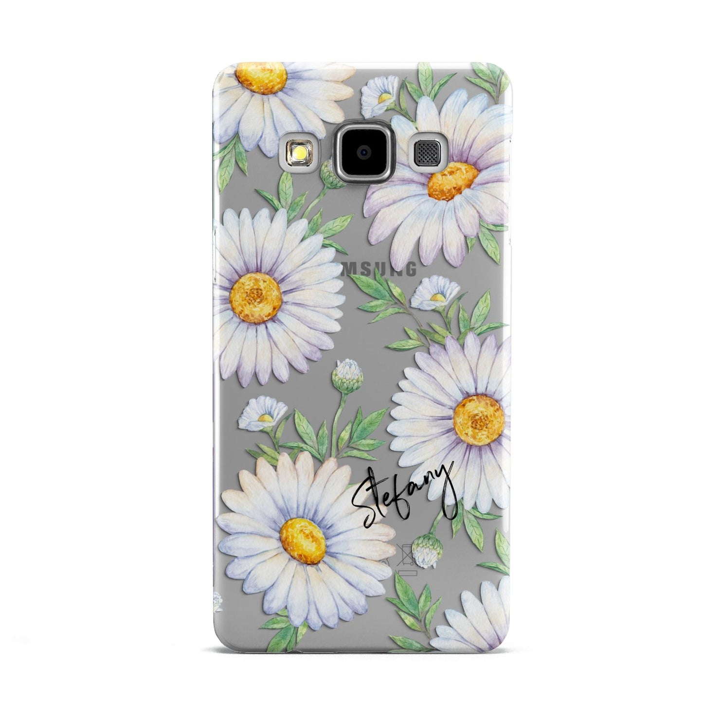 Personalised White Daisy Samsung Galaxy A5 Case