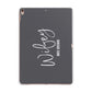Personalised Wifey Apple iPad Rose Gold Case