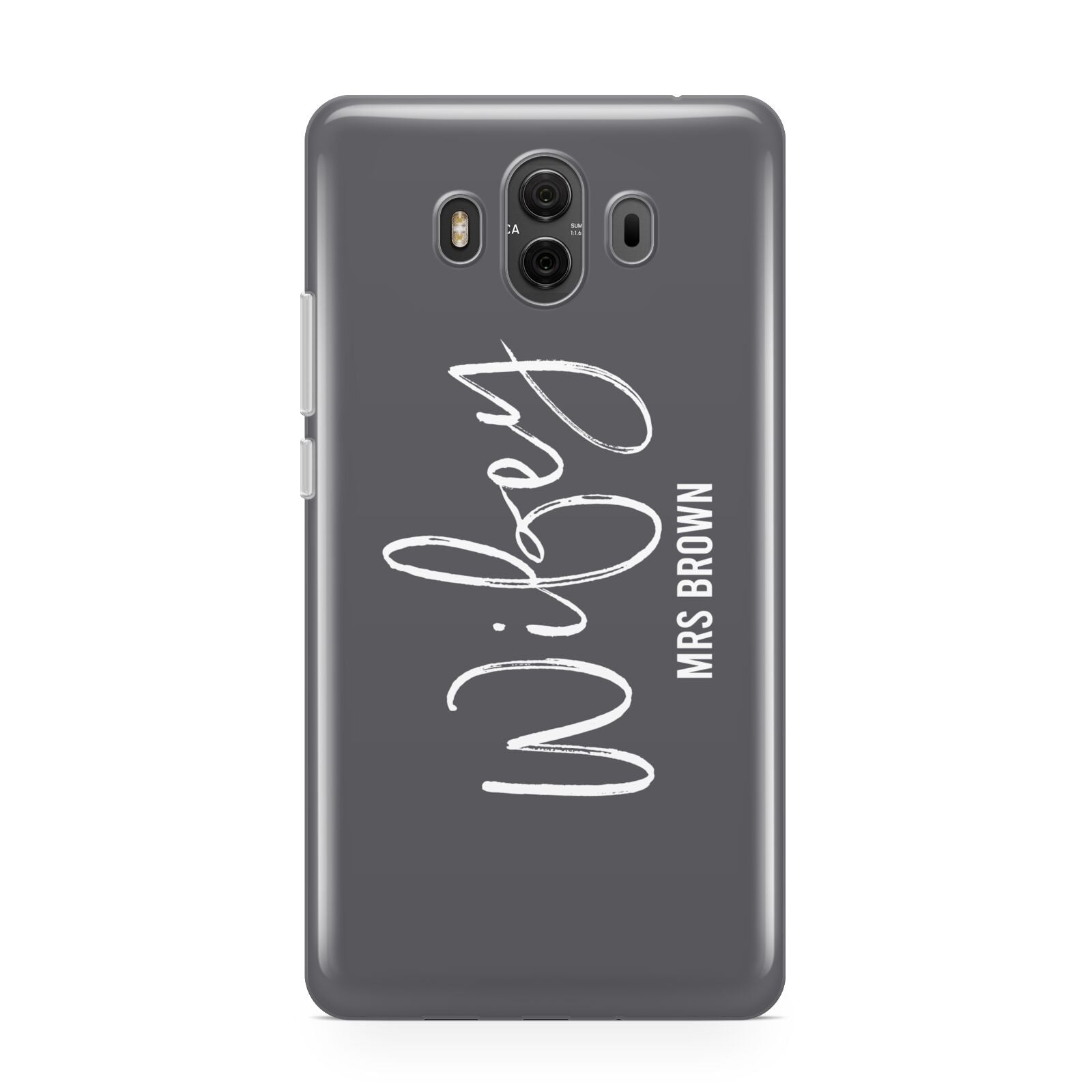 Personalised Wifey Huawei Mate 10 Protective Phone Case