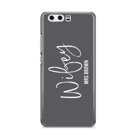 Personalised Wifey Huawei P10 Phone Case