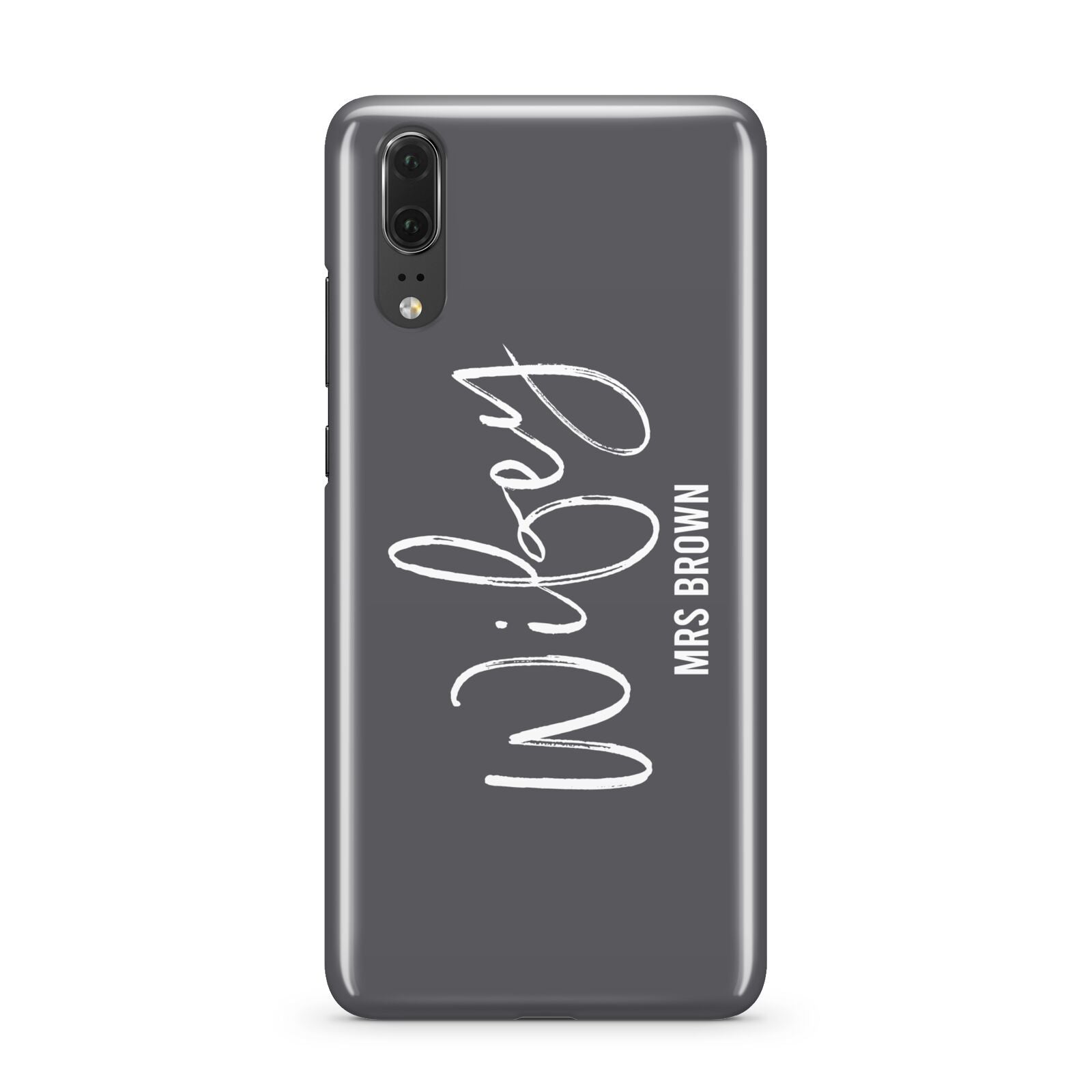 Personalised Wifey Huawei P20 Phone Case