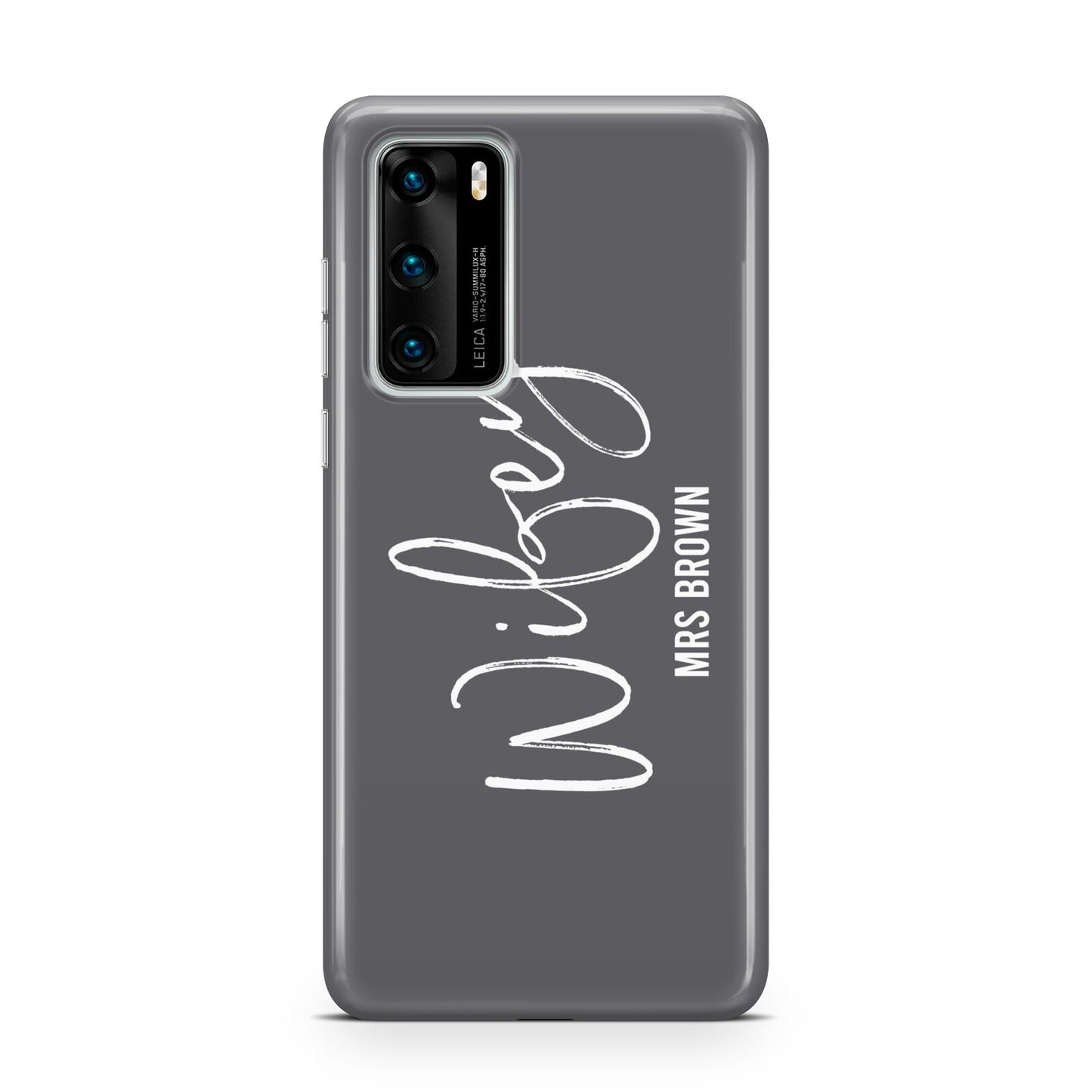 Personalised Wifey Huawei P40 Phone Case