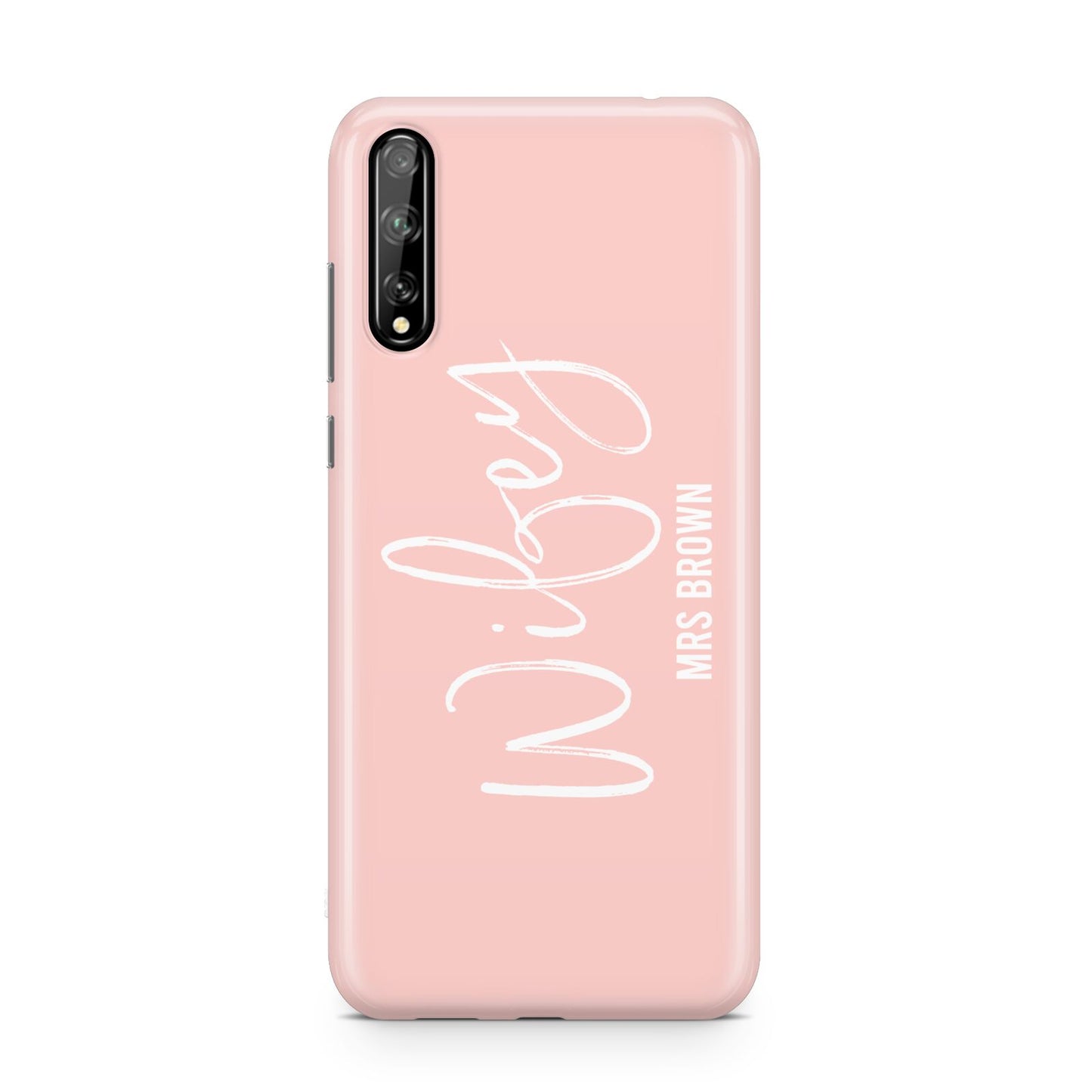 Personalised Wifey Pink Huawei Enjoy 10s Phone Case