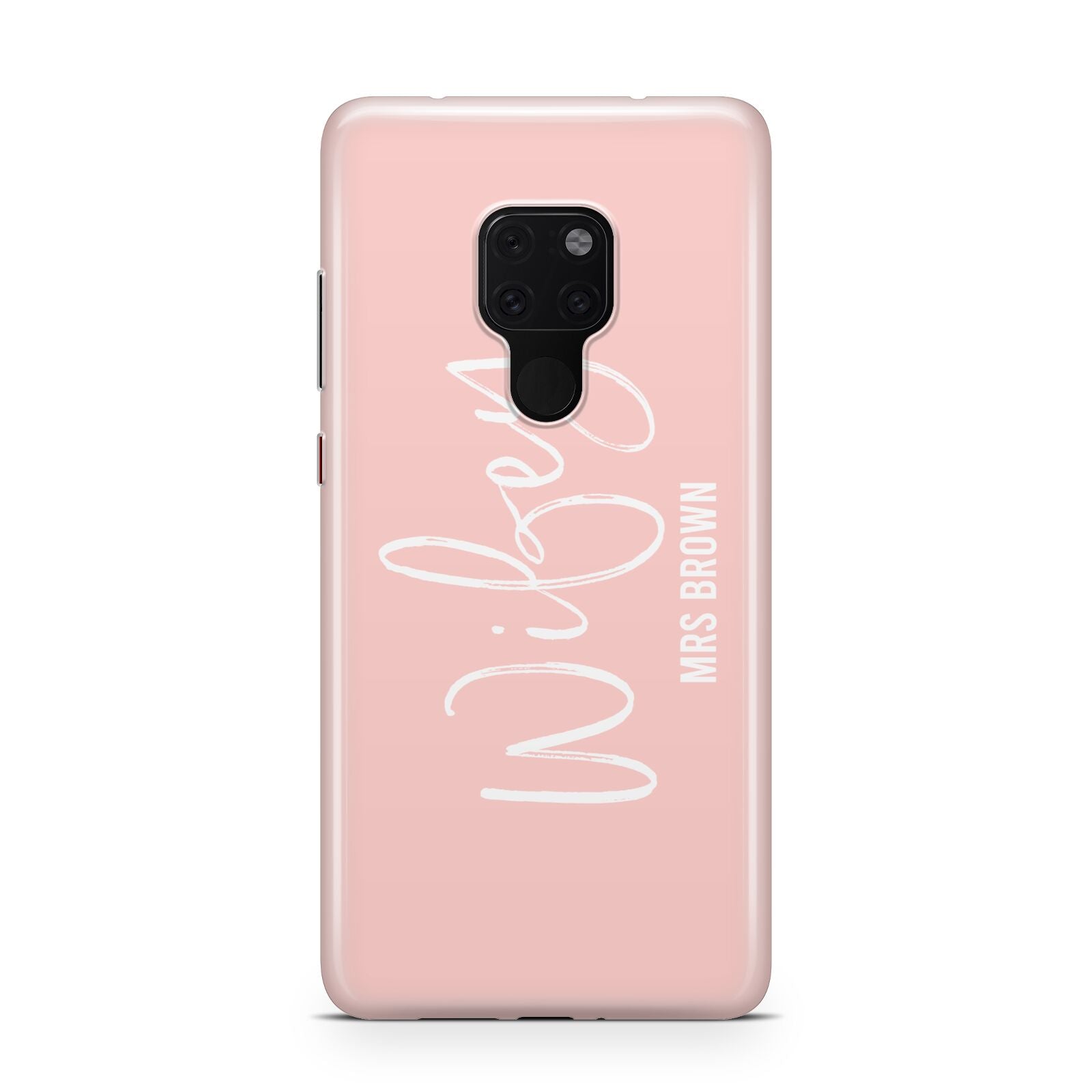 Personalised Wifey Pink Huawei Mate 20 Phone Case