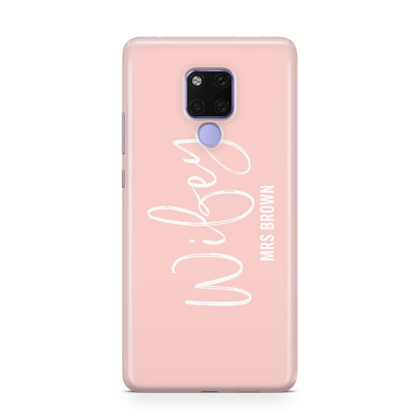 Personalised Wifey Pink Huawei Mate 20X Phone Case