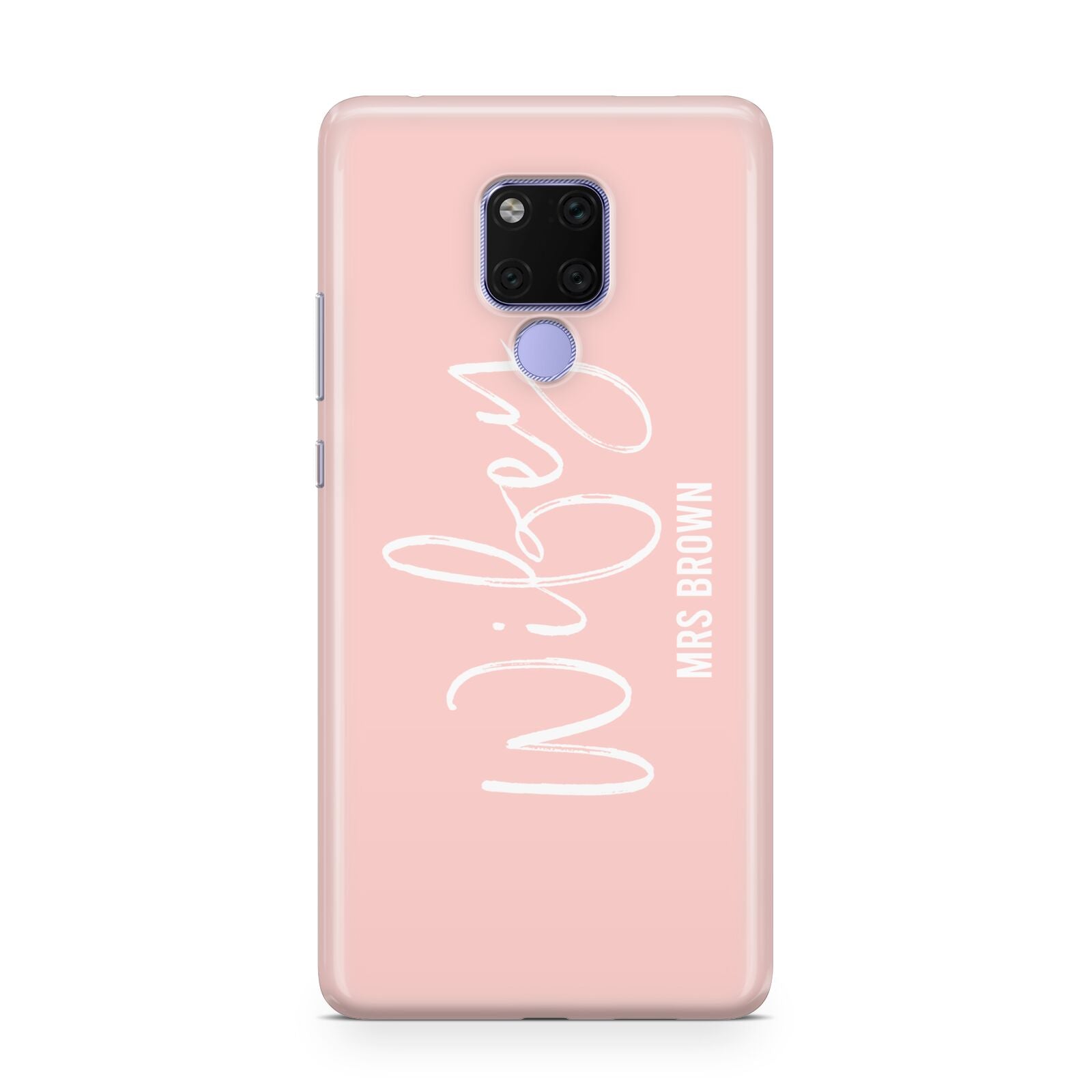 Personalised Wifey Pink Huawei Mate 20X Phone Case