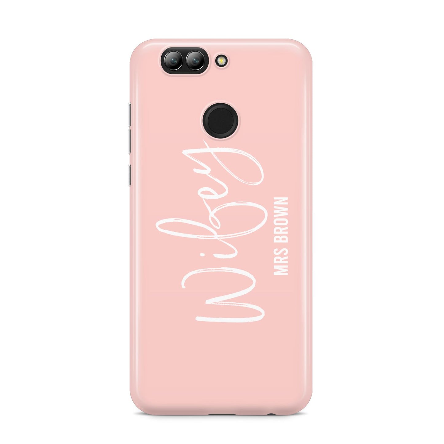 Personalised Wifey Pink Huawei Nova 2s Phone Case