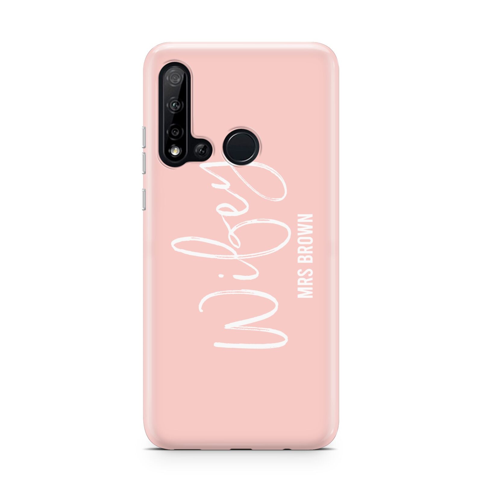 Personalised Wifey Pink Huawei P20 Lite 5G Phone Case