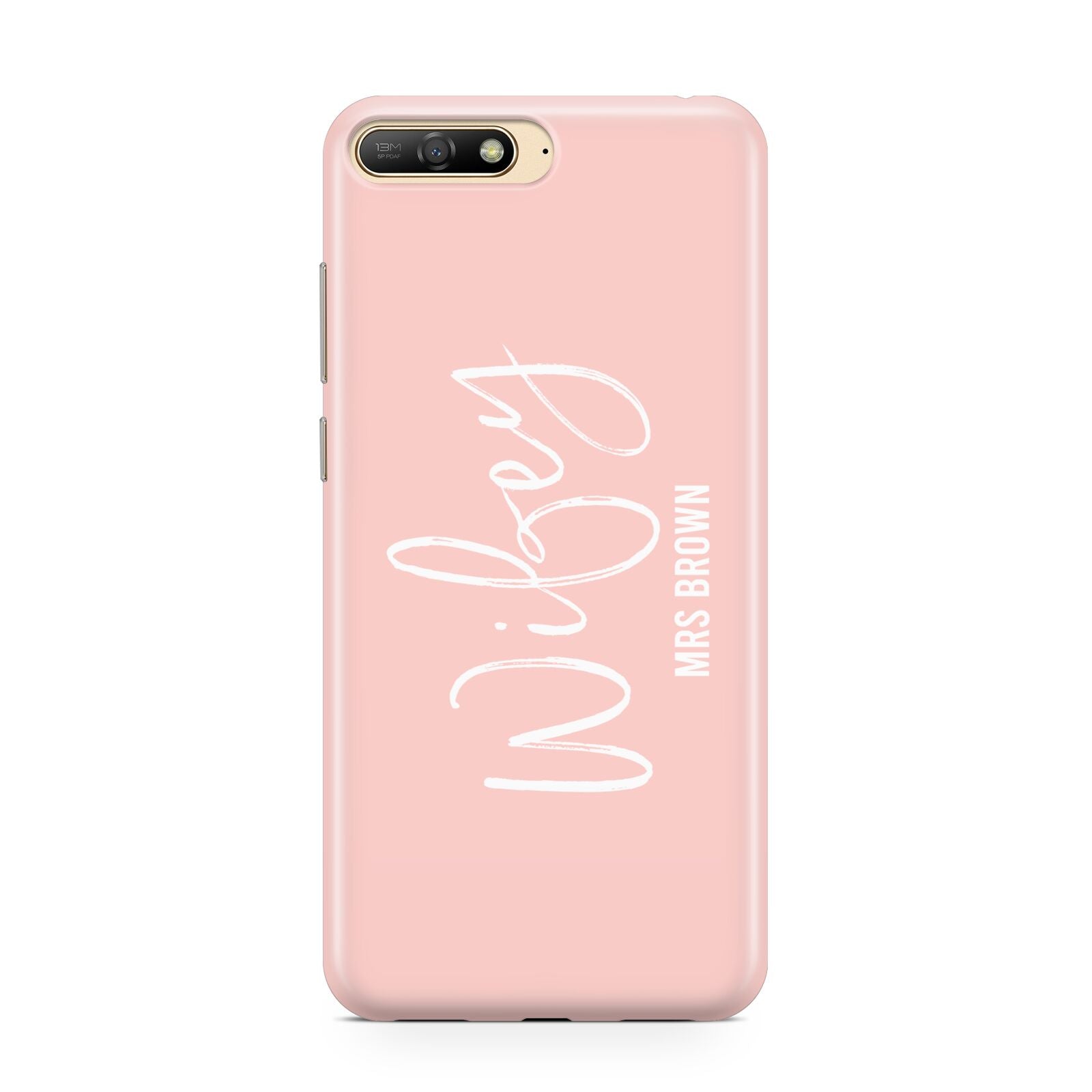 Personalised Wifey Pink Huawei Y6 2018