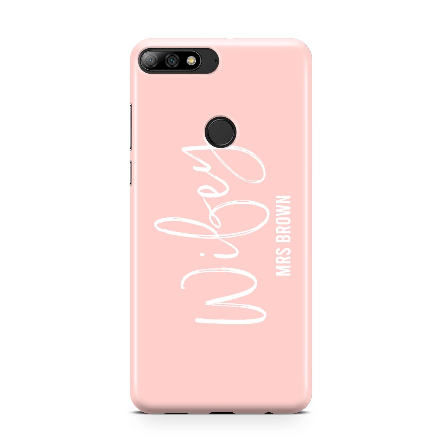 Personalised Wifey Pink Huawei Y7 2018