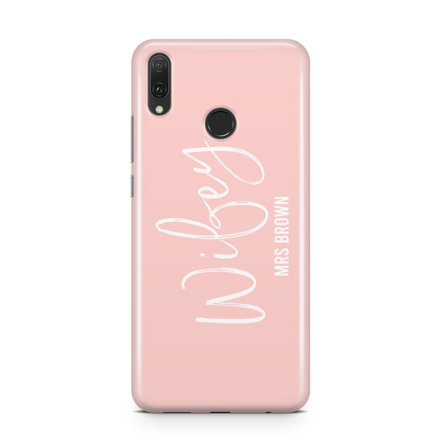 Personalised Wifey Pink Huawei Y9 2019