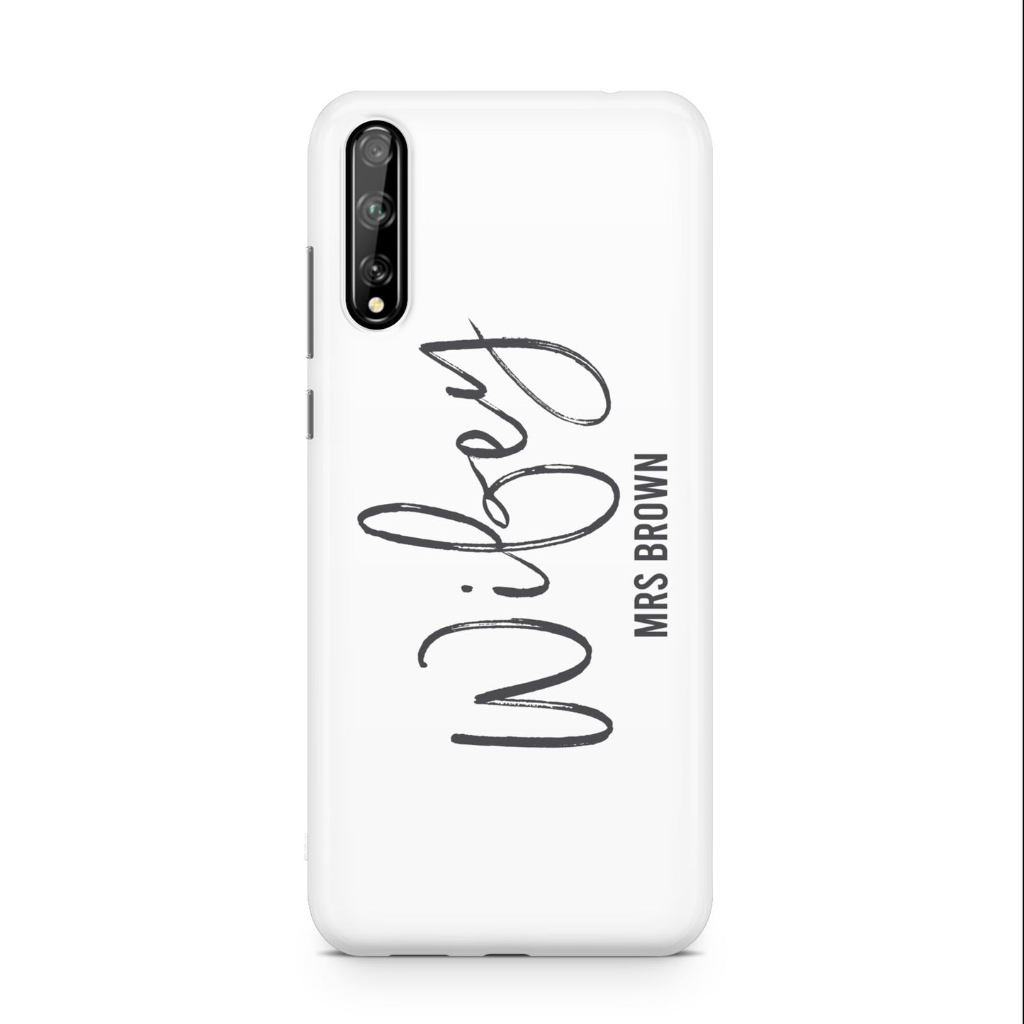 Personalised Wifey White Huawei Enjoy 10s Phone Case