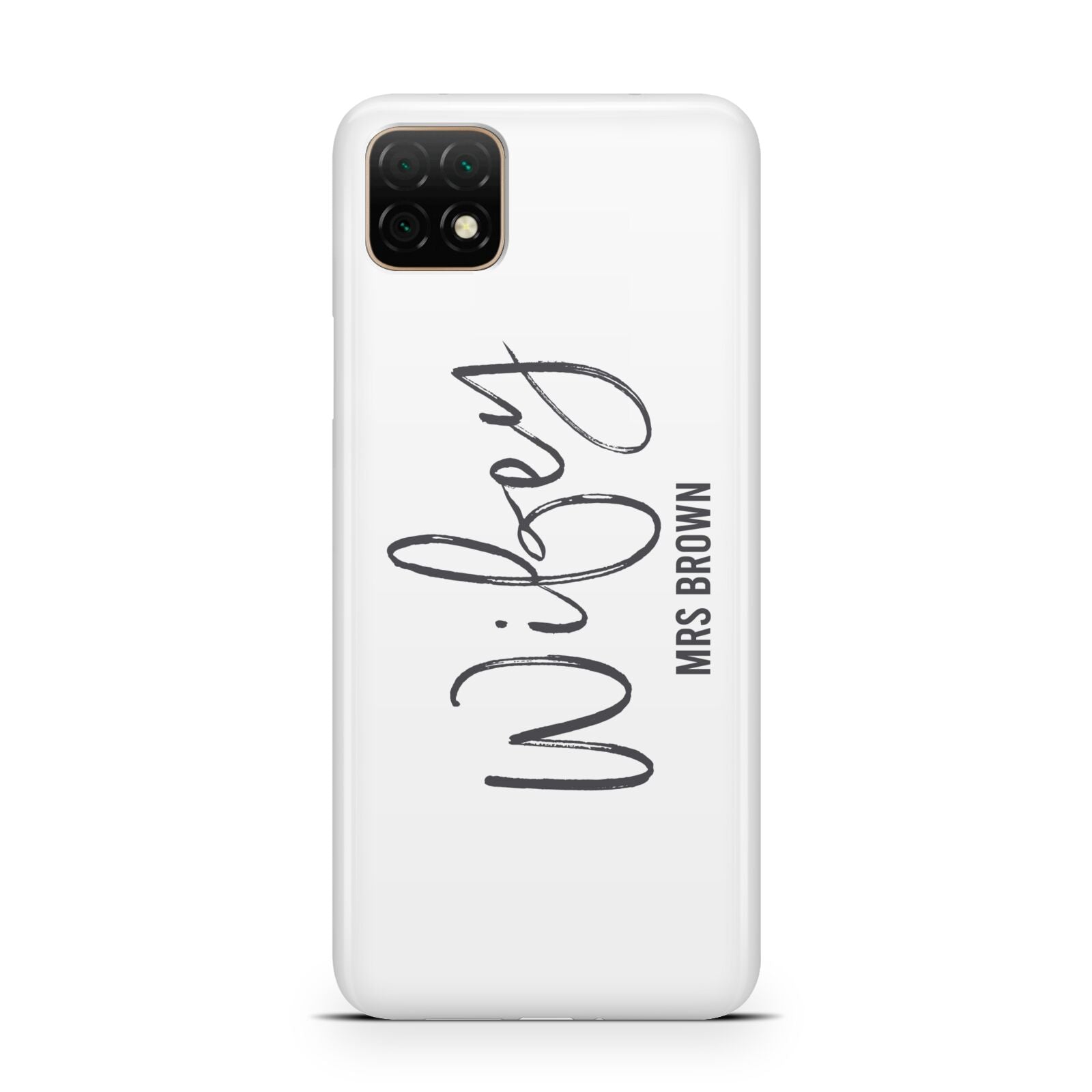 Personalised Wifey White Huawei Enjoy 20 Phone Case