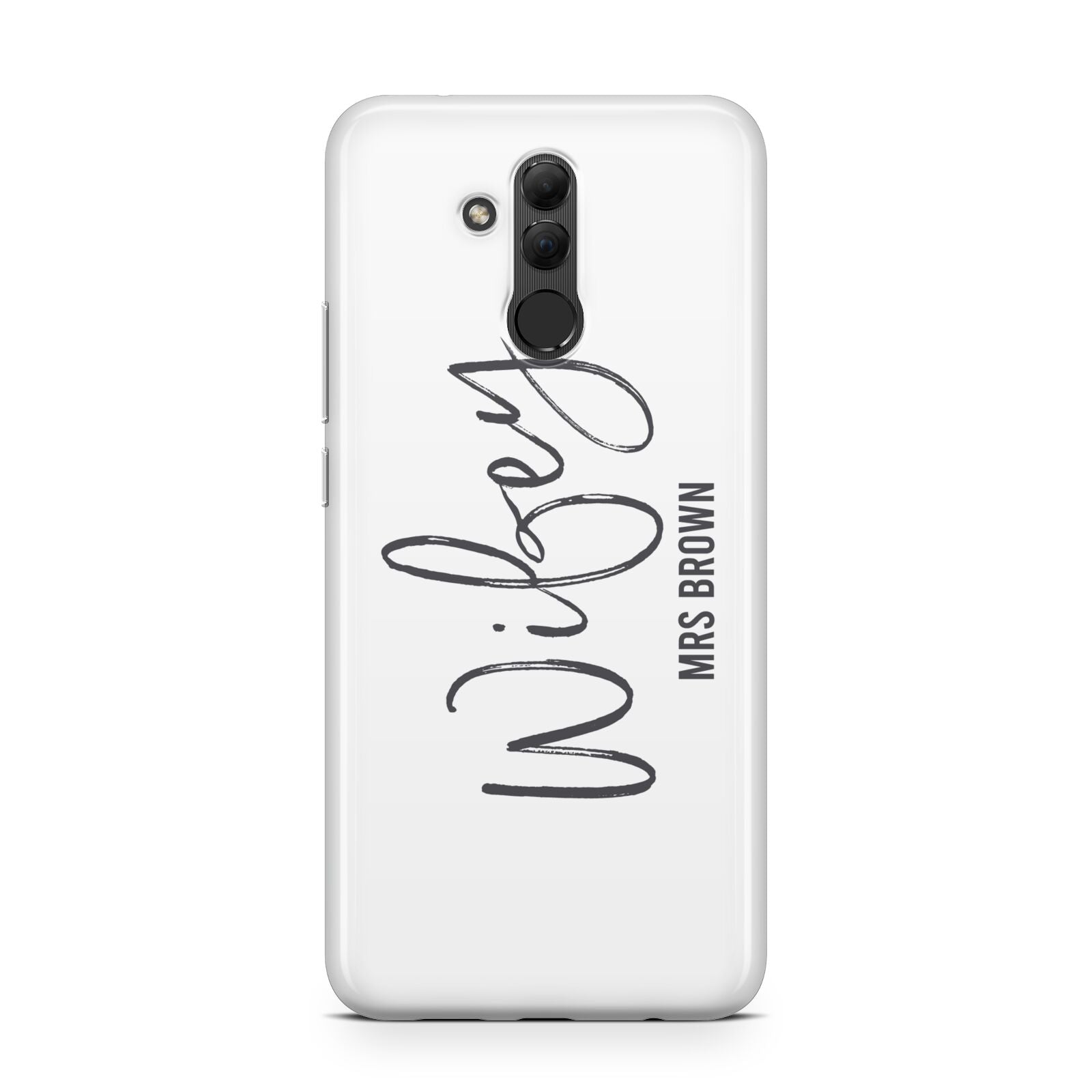 Personalised Wifey White Huawei Mate 20 Lite