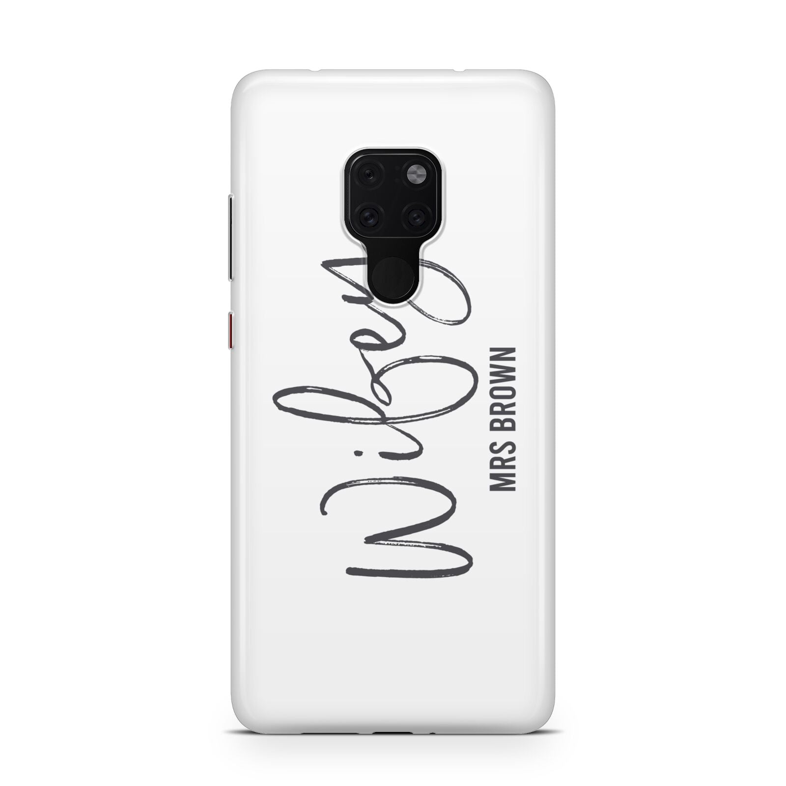 Personalised Wifey White Huawei Mate 20 Phone Case