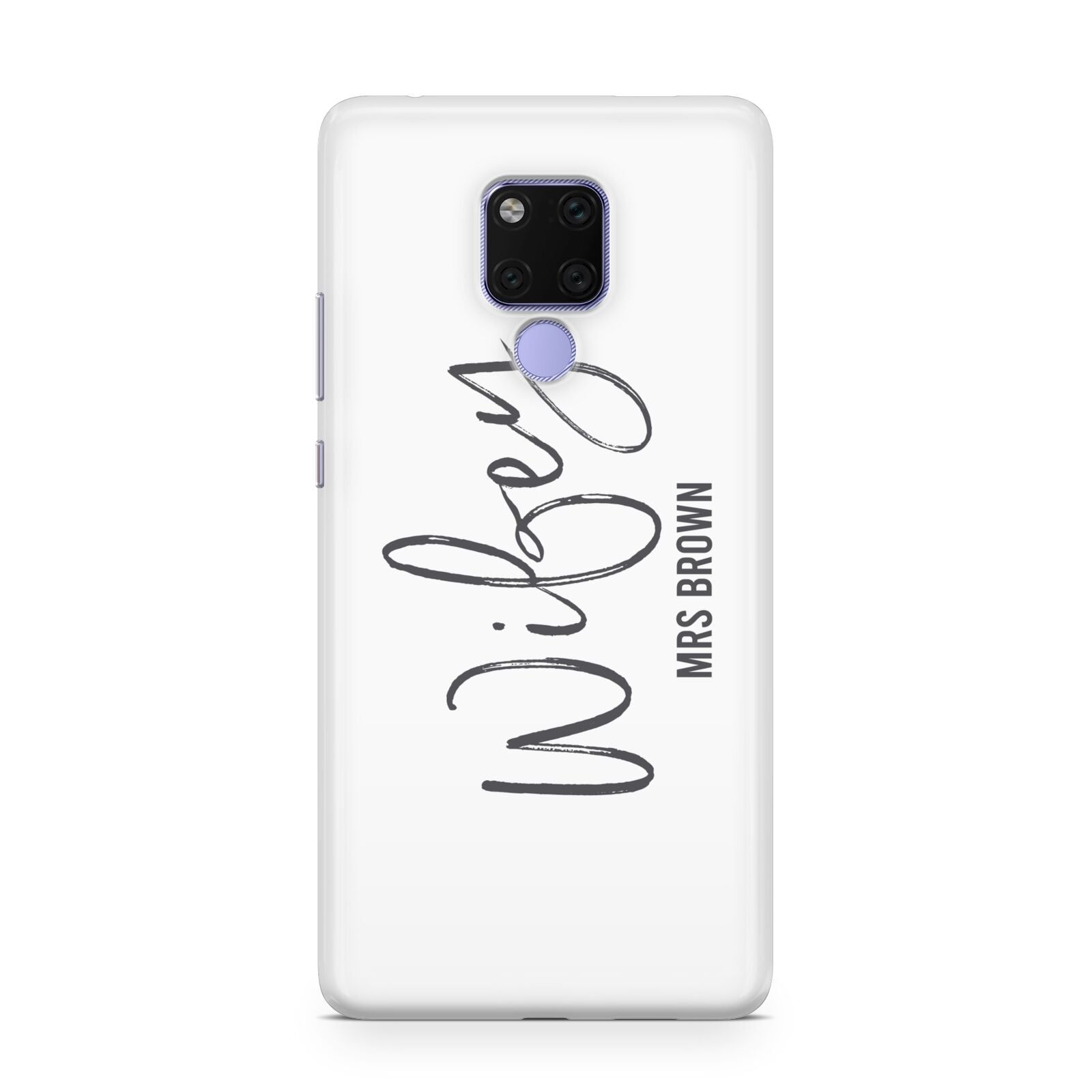 Personalised Wifey White Huawei Mate 20X Phone Case