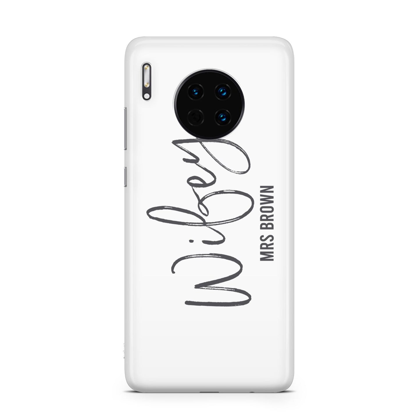 Personalised Wifey White Huawei Mate 30