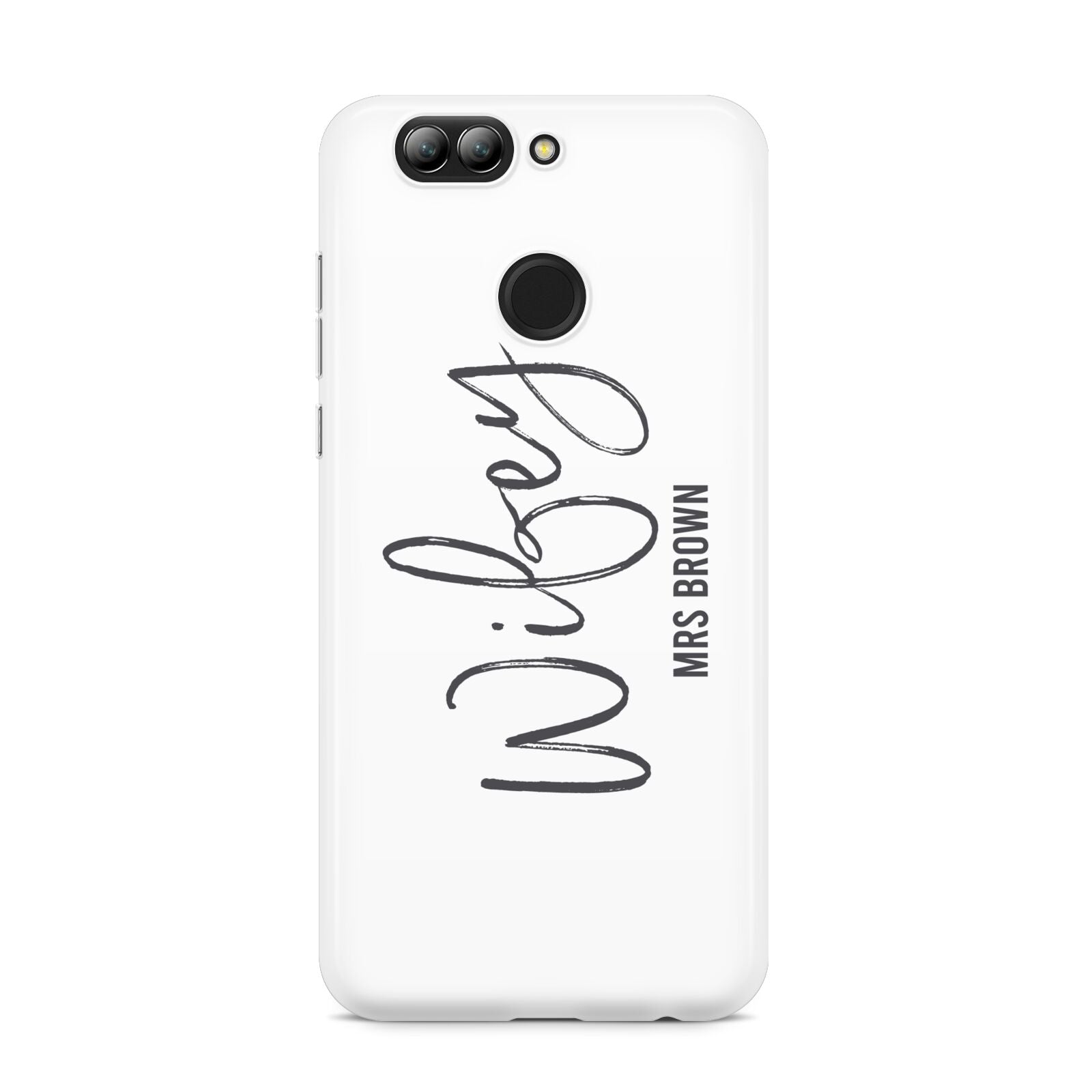 Personalised Wifey White Huawei Nova 2s Phone Case