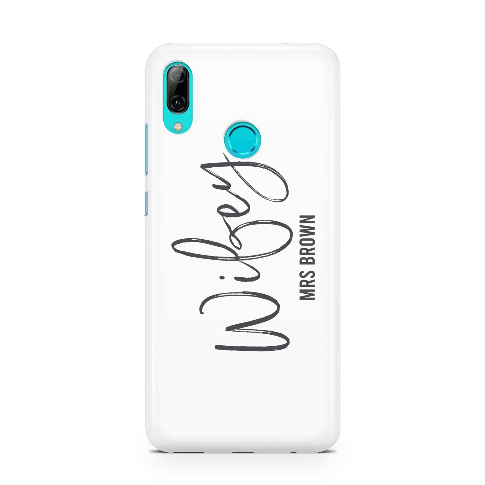 Personalised Wifey White Huawei P Smart 2019 Case