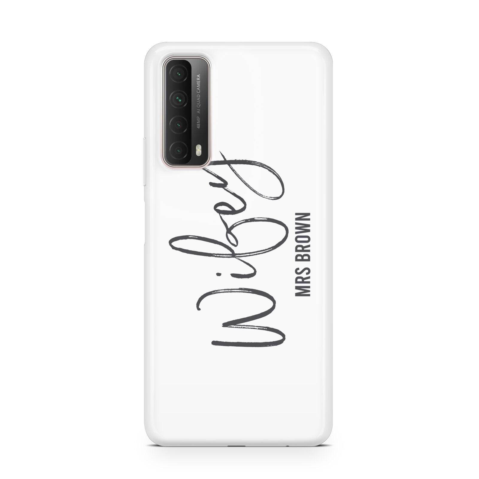 Personalised Wifey White Huawei P Smart 2021