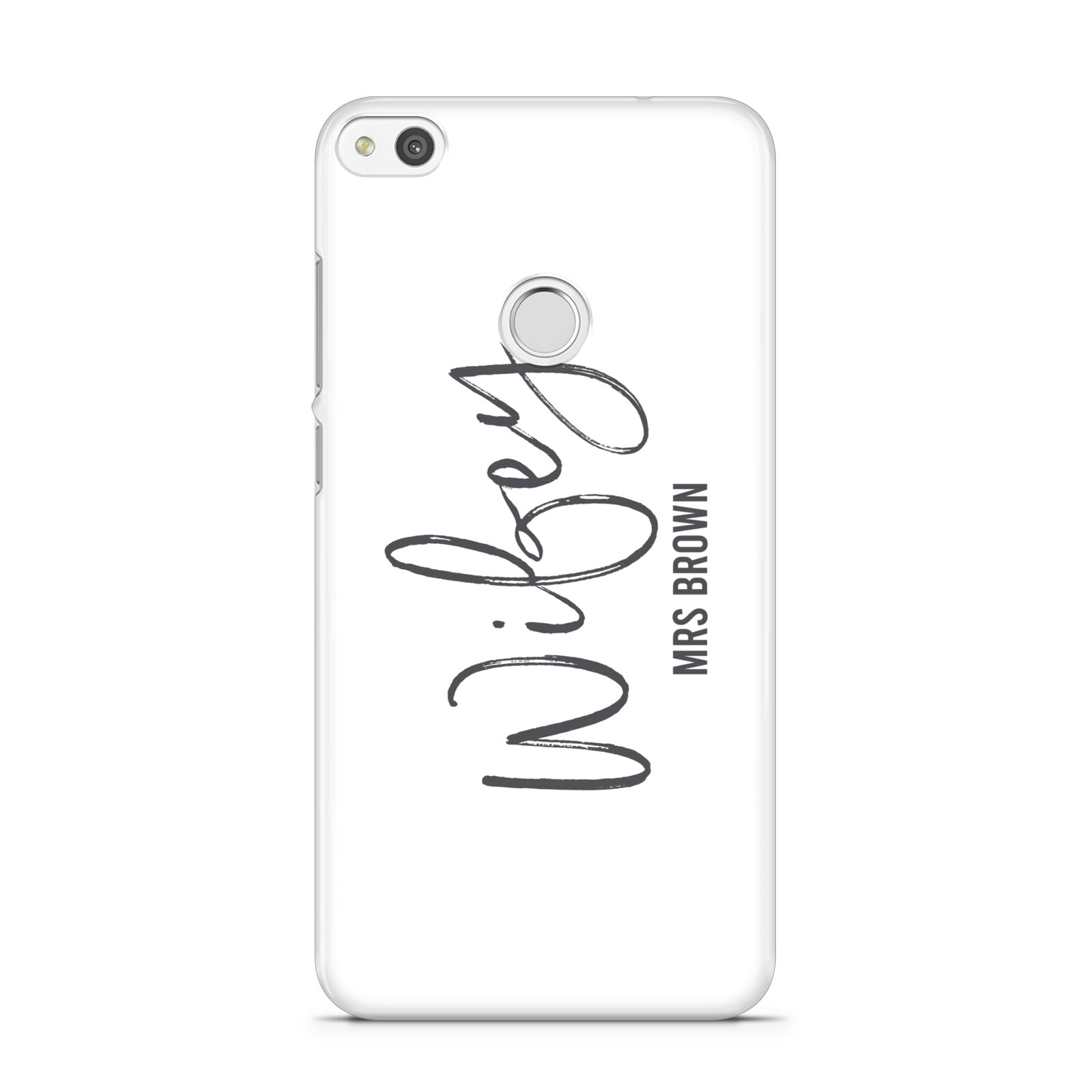 Personalised Wifey White Huawei P8 Lite Case