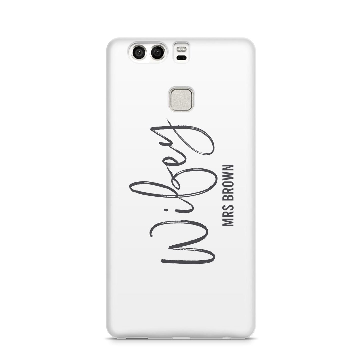 Personalised Wifey White Huawei P9 Case