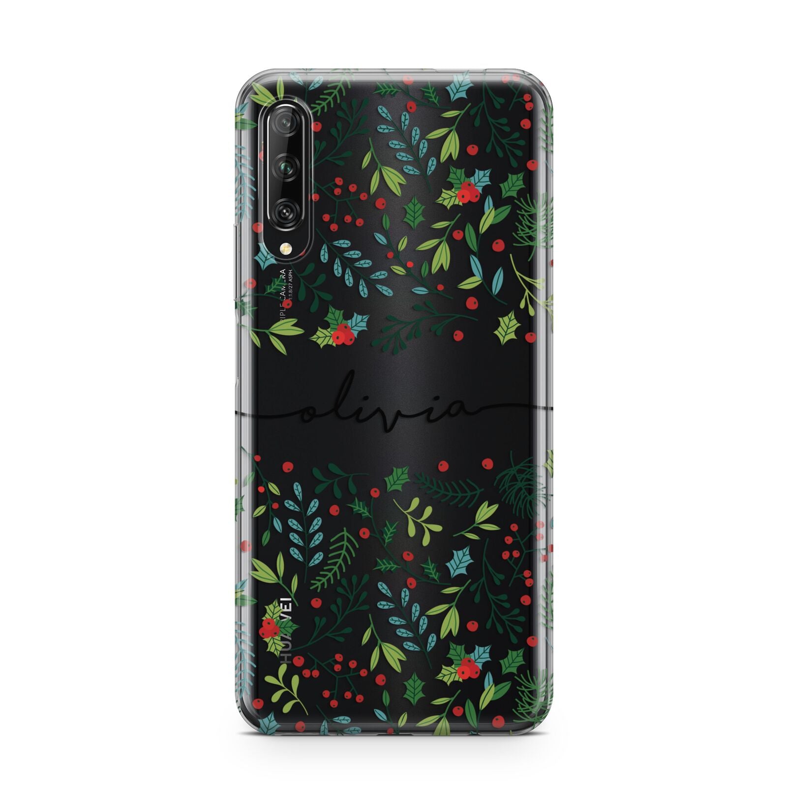 Personalised Winter Floral Huawei P Smart Pro 2019