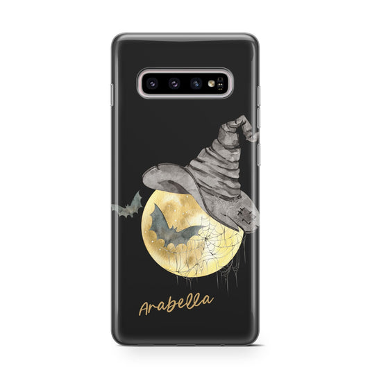 Personalised Witchy Moon Protective Samsung Galaxy Case