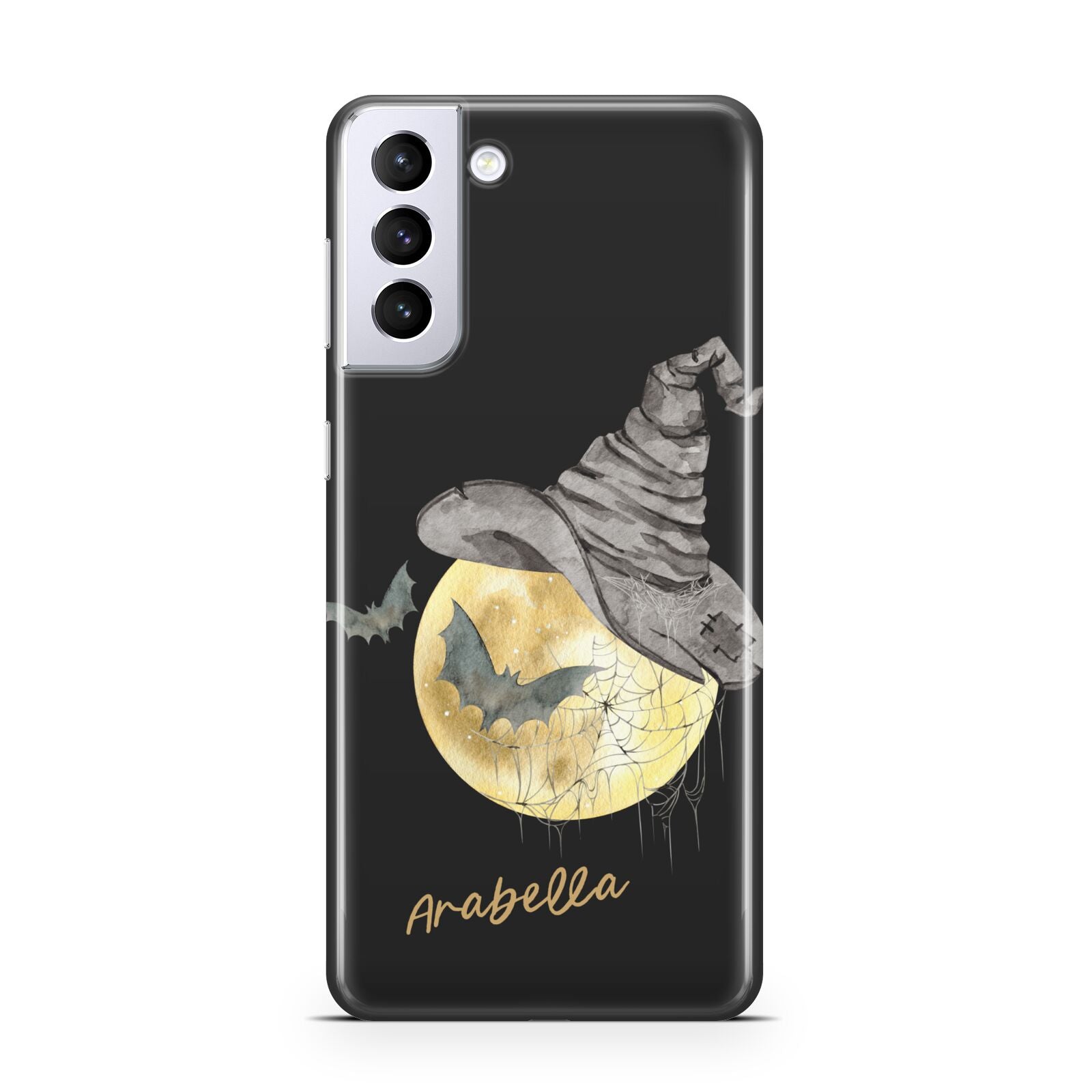 Personalised Witchy Moon Samsung S21 Plus Case