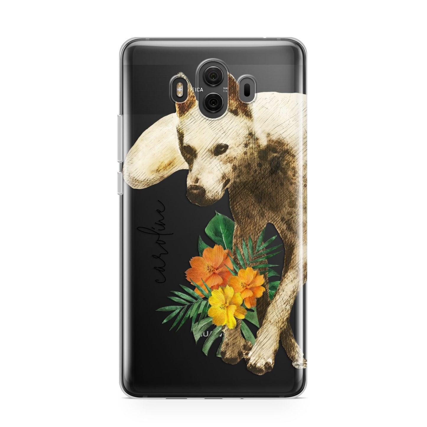 Personalised Wolf Huawei Mate 10 Protective Phone Case