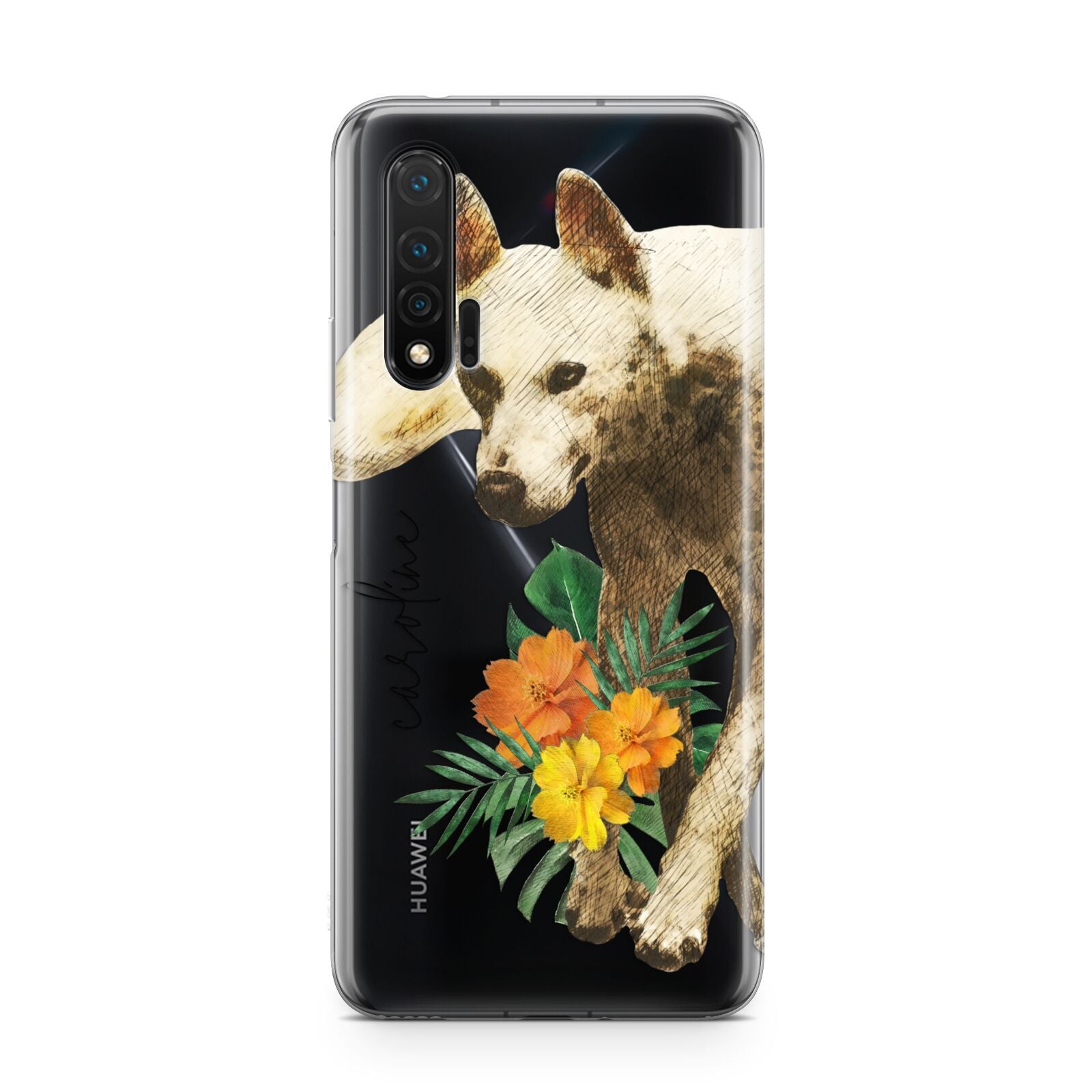 Personalised Wolf Huawei Nova 6 Phone Case