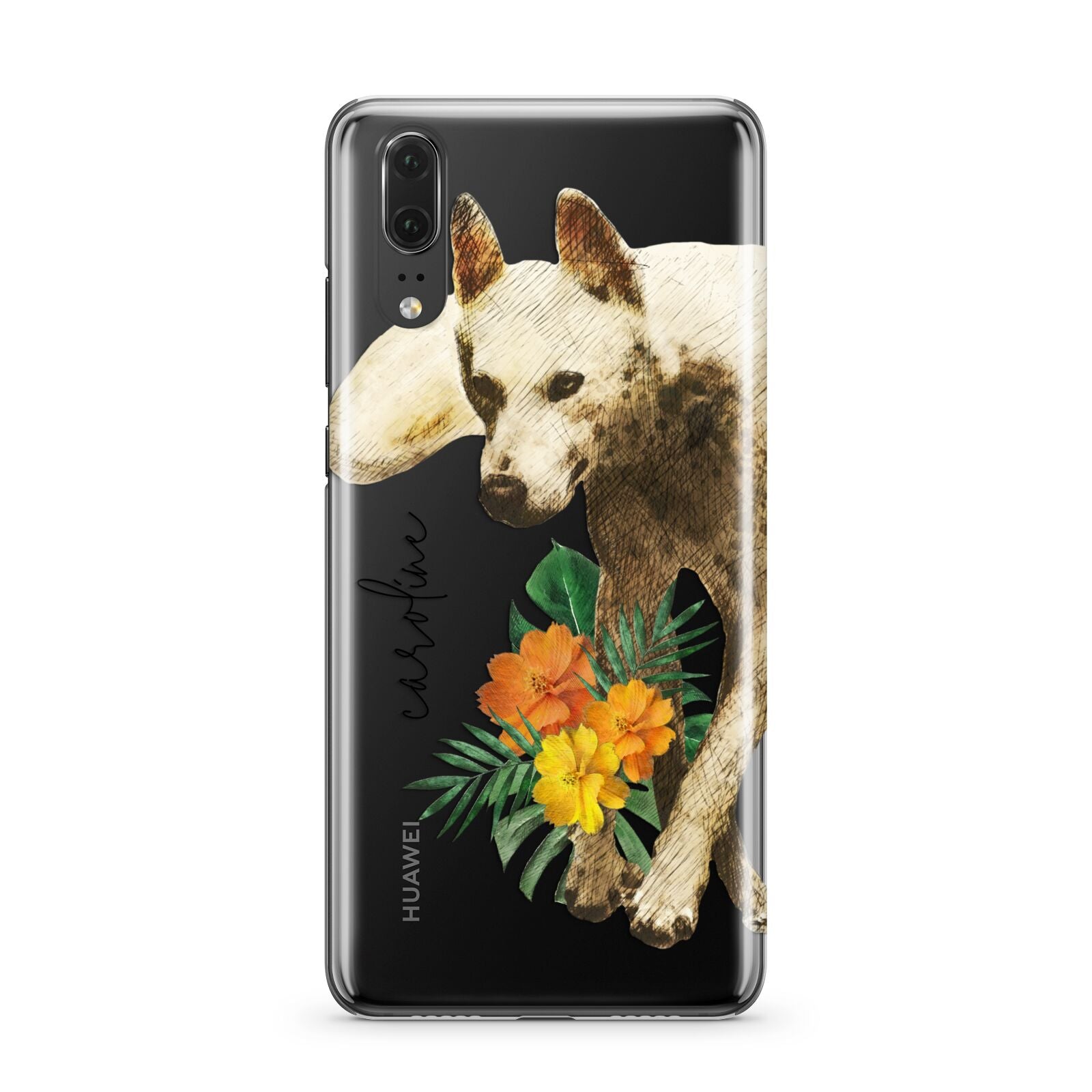 Personalised Wolf Huawei P20 Phone Case