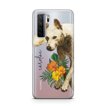 Personalised Wolf Huawei P40 Lite 5G Phone Case