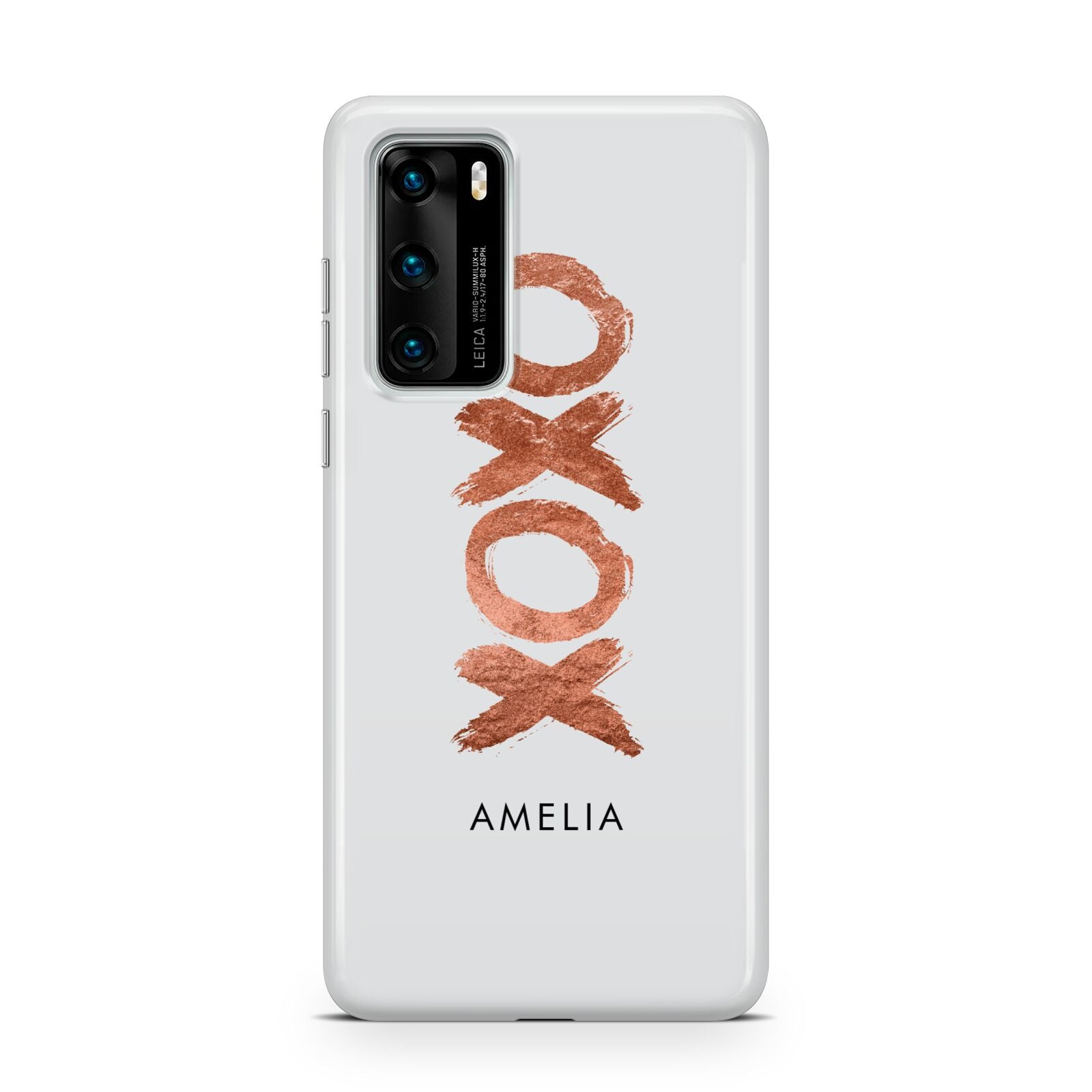 Personalised Xoxo Custom Name Or Initials Huawei P40 Phone Case